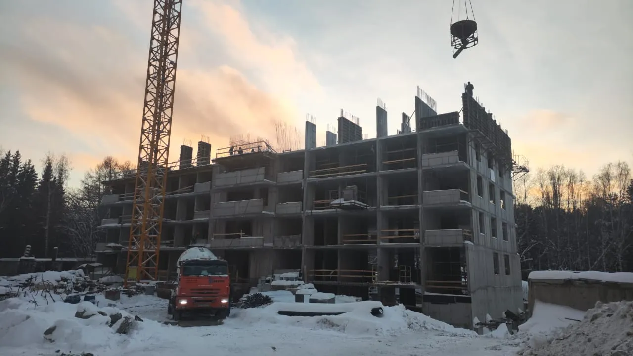 ЖК Грин Гарден ход строительства