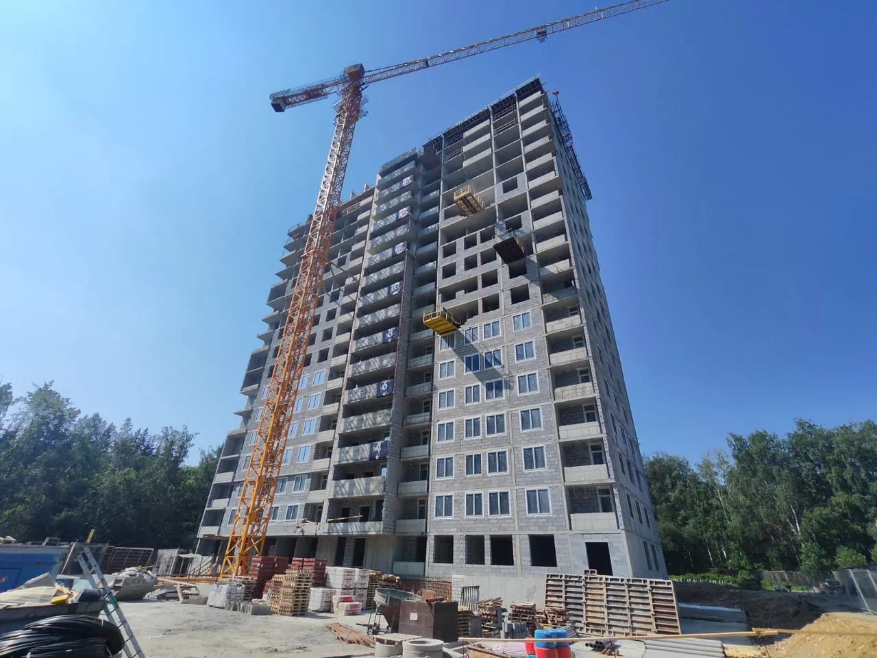 ЖК Грин Гарден ход строительства