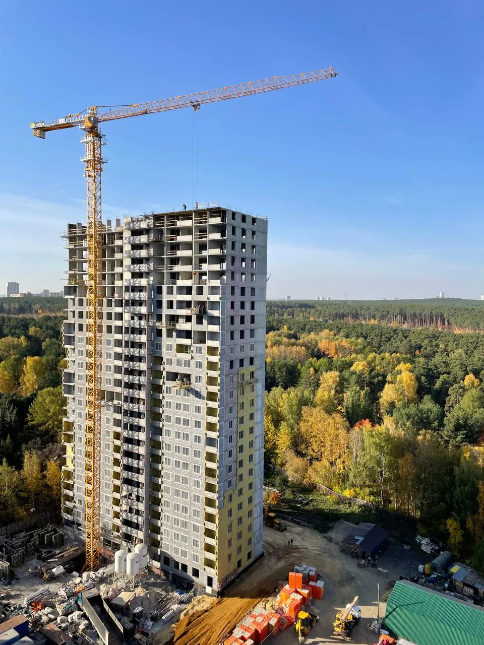 ЖК Грин Гарден ход строительства