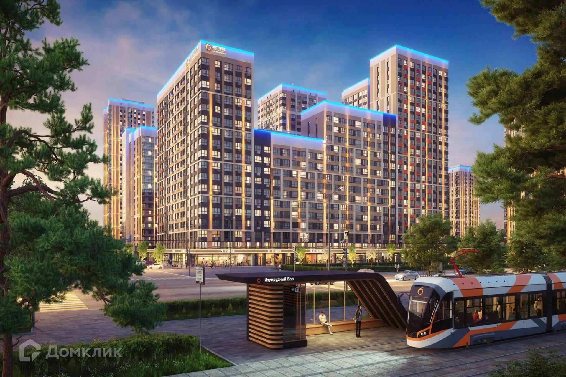 купить новостройку в ЖК "Изумрудный бор"