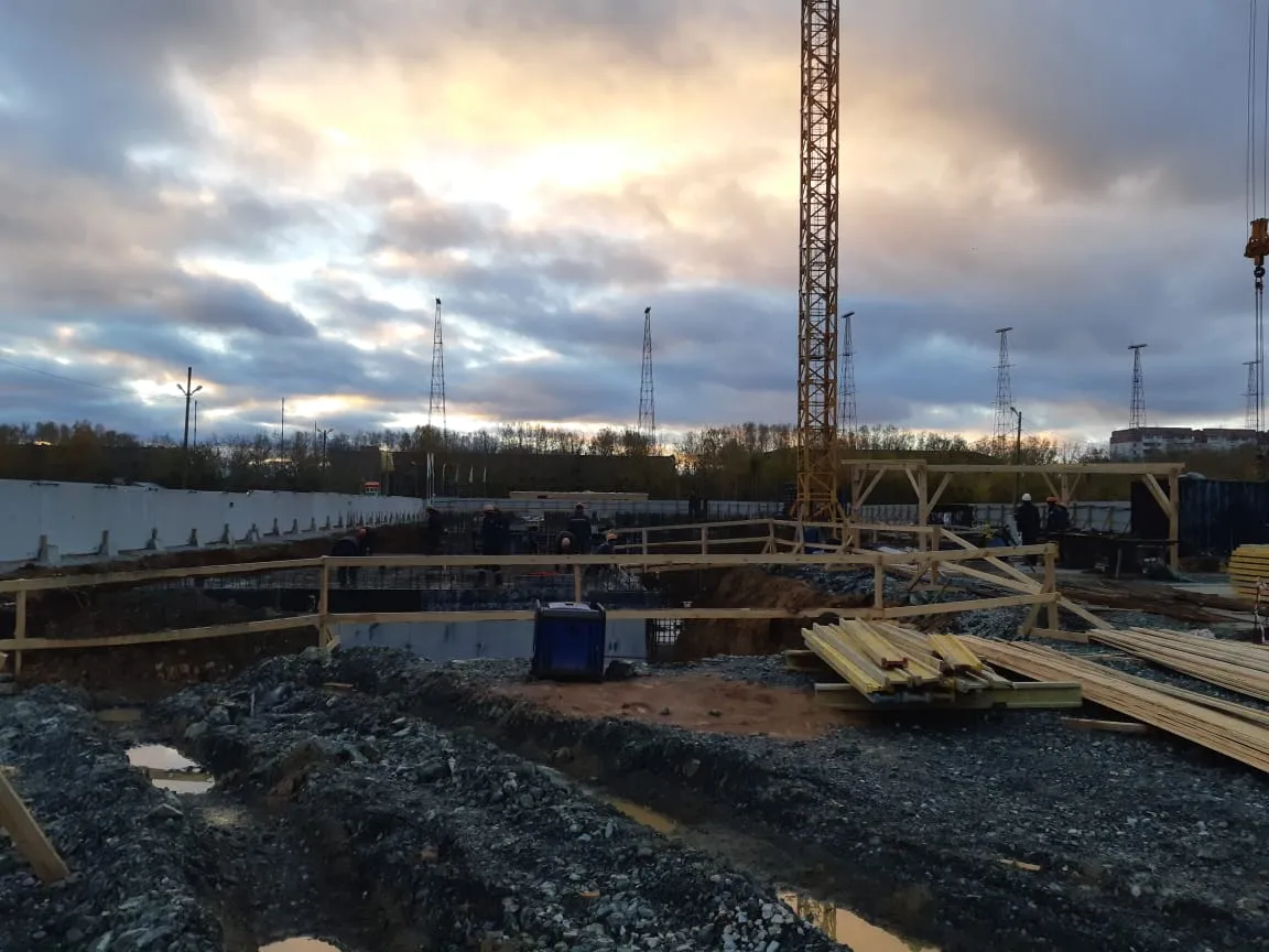 ЖК "Изумрудный бор" ход строительства