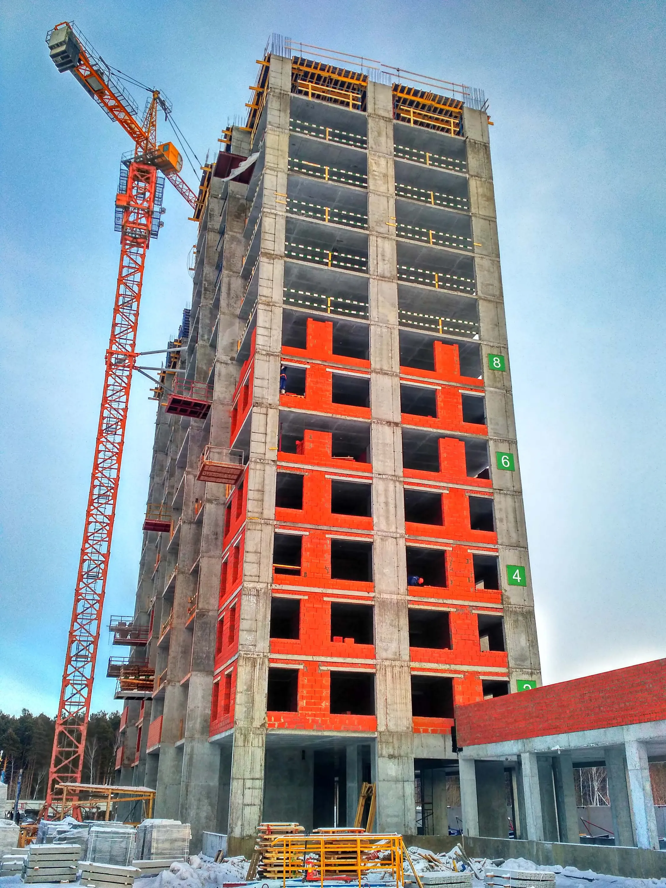 ЖК "Изумрудный бор" ход строительства