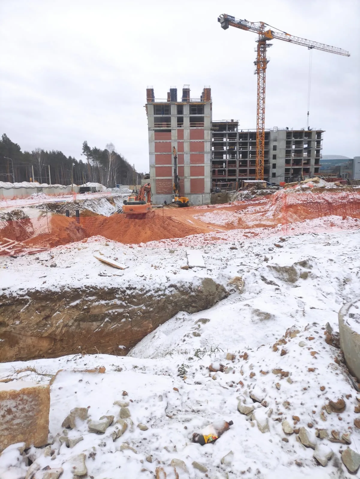 ЖК "Изумрудный бор" ход строительства