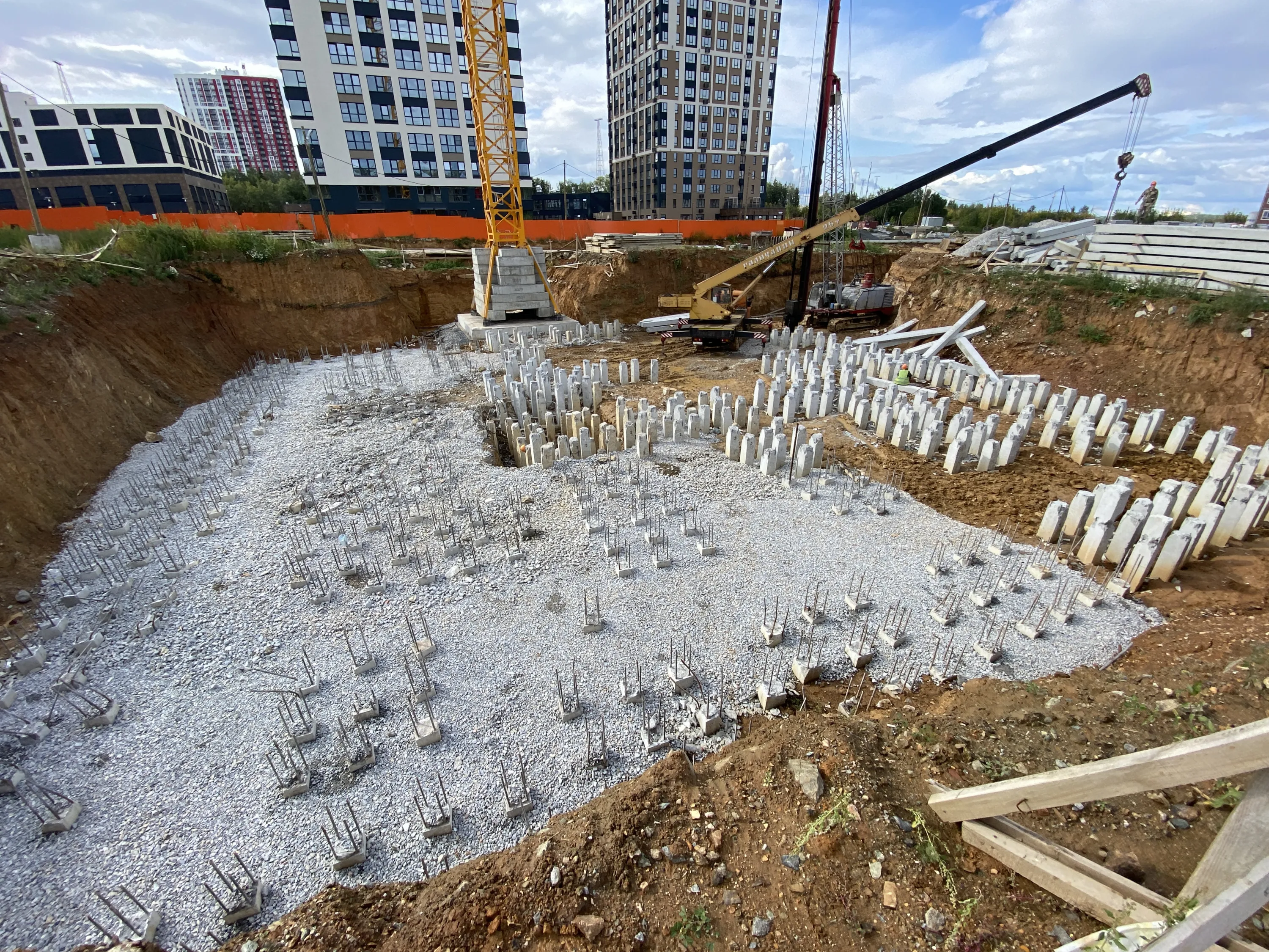 ЖК "Изумрудный бор" ход строительства