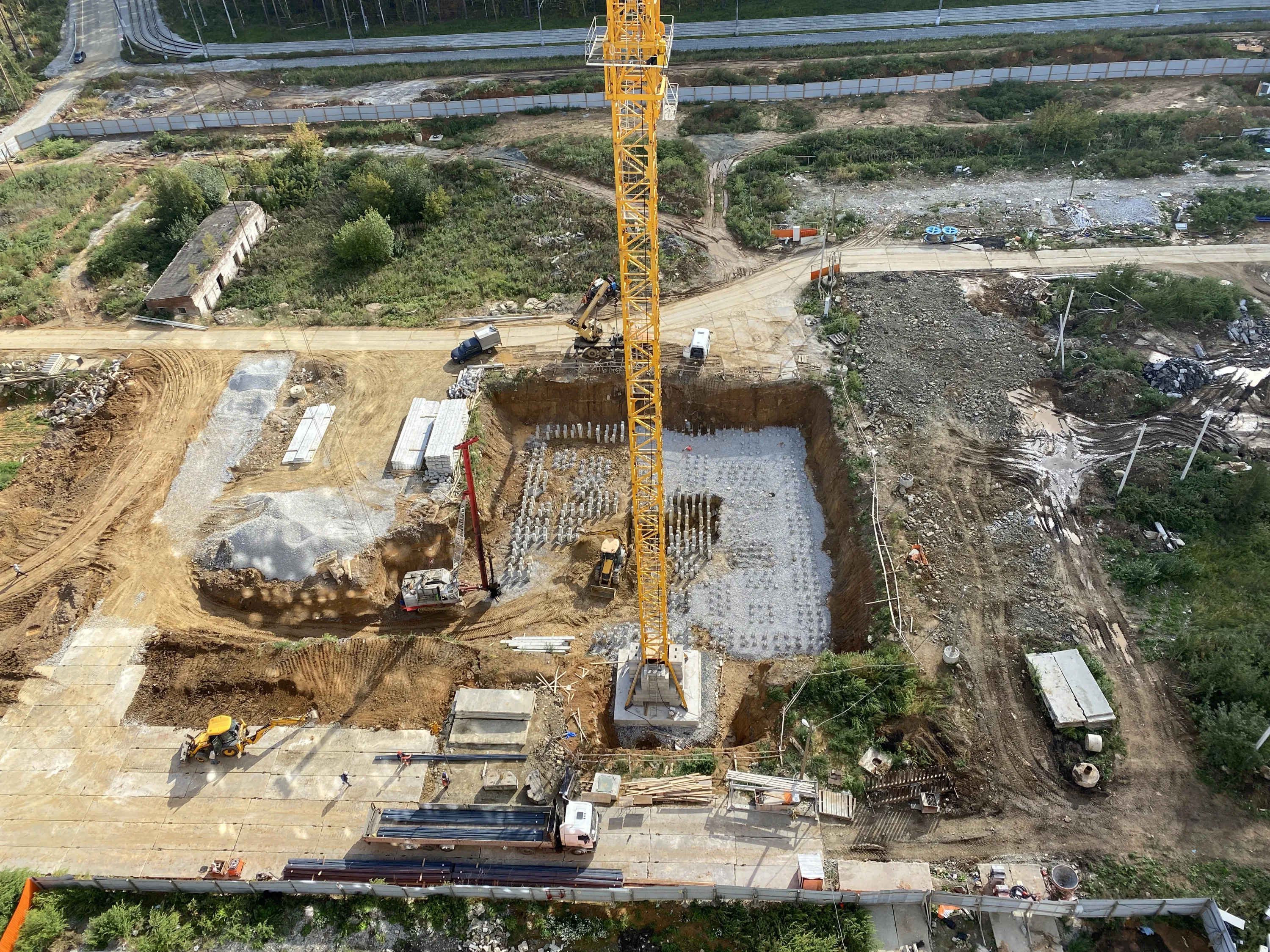 ЖК "Изумрудный бор" ход строительства