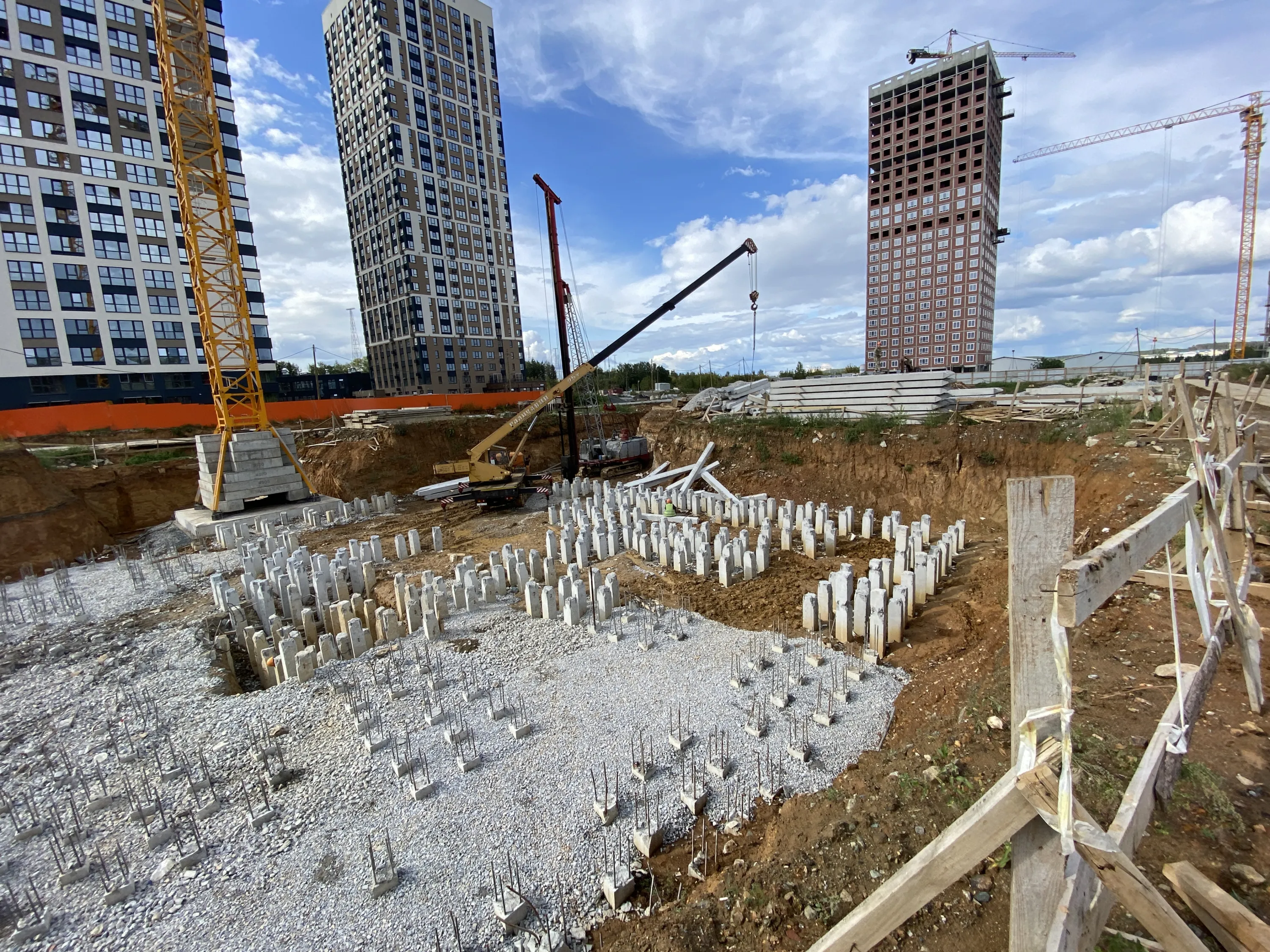 ЖК "Изумрудный бор" ход строительства