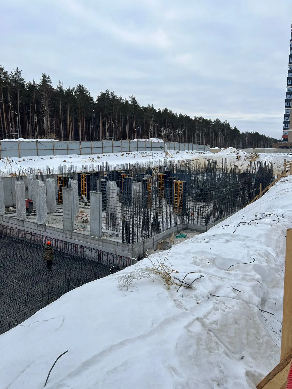 ЖК "Изумрудный бор" ход строительства