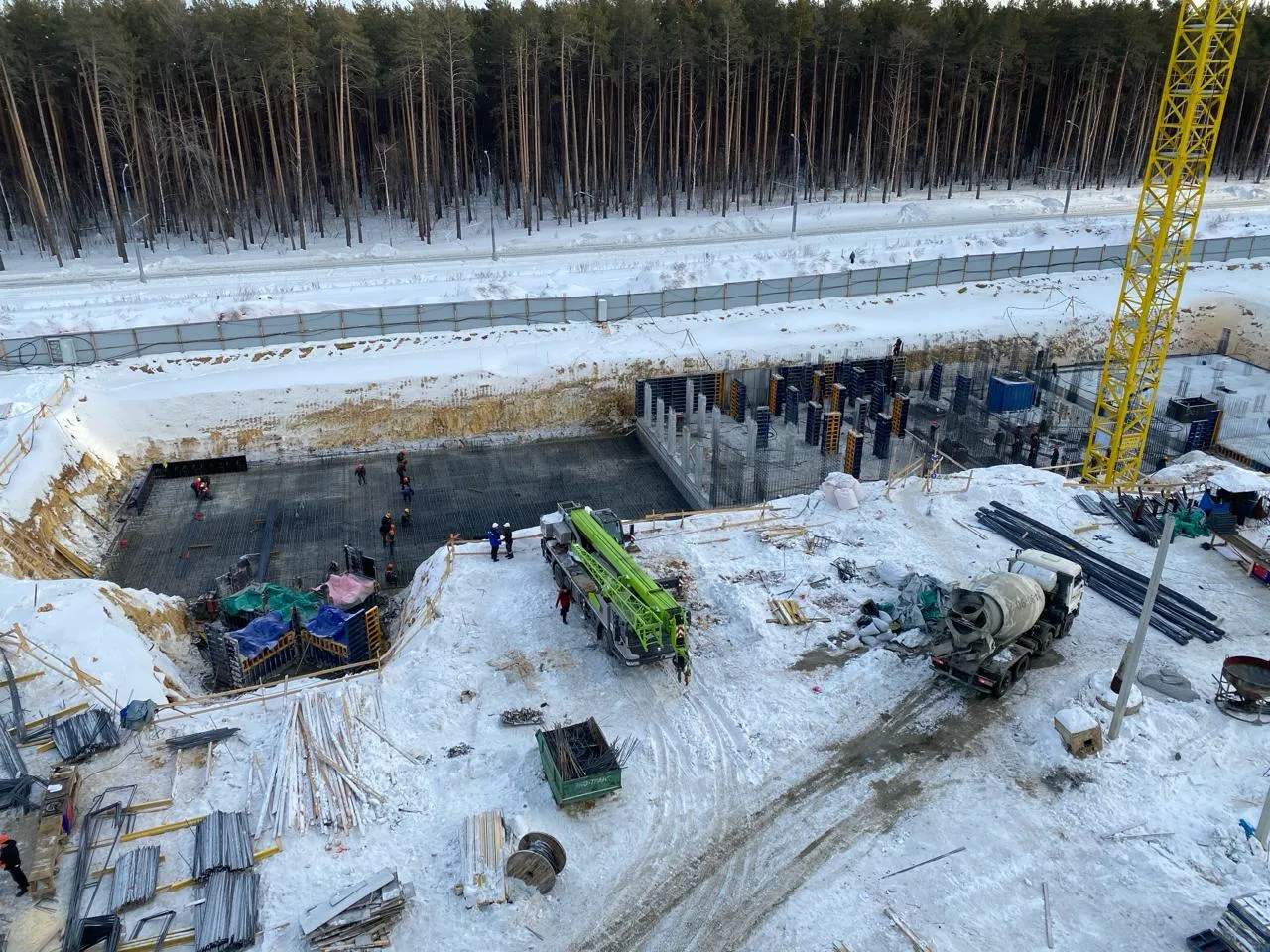 ЖК "Изумрудный бор" ход строительства