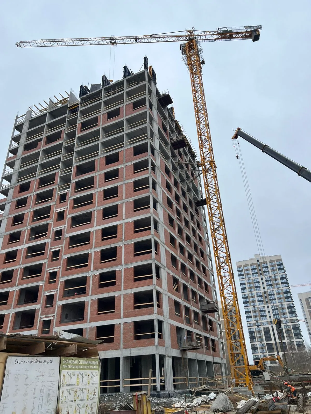 ЖК "Изумрудный бор" ход строительства