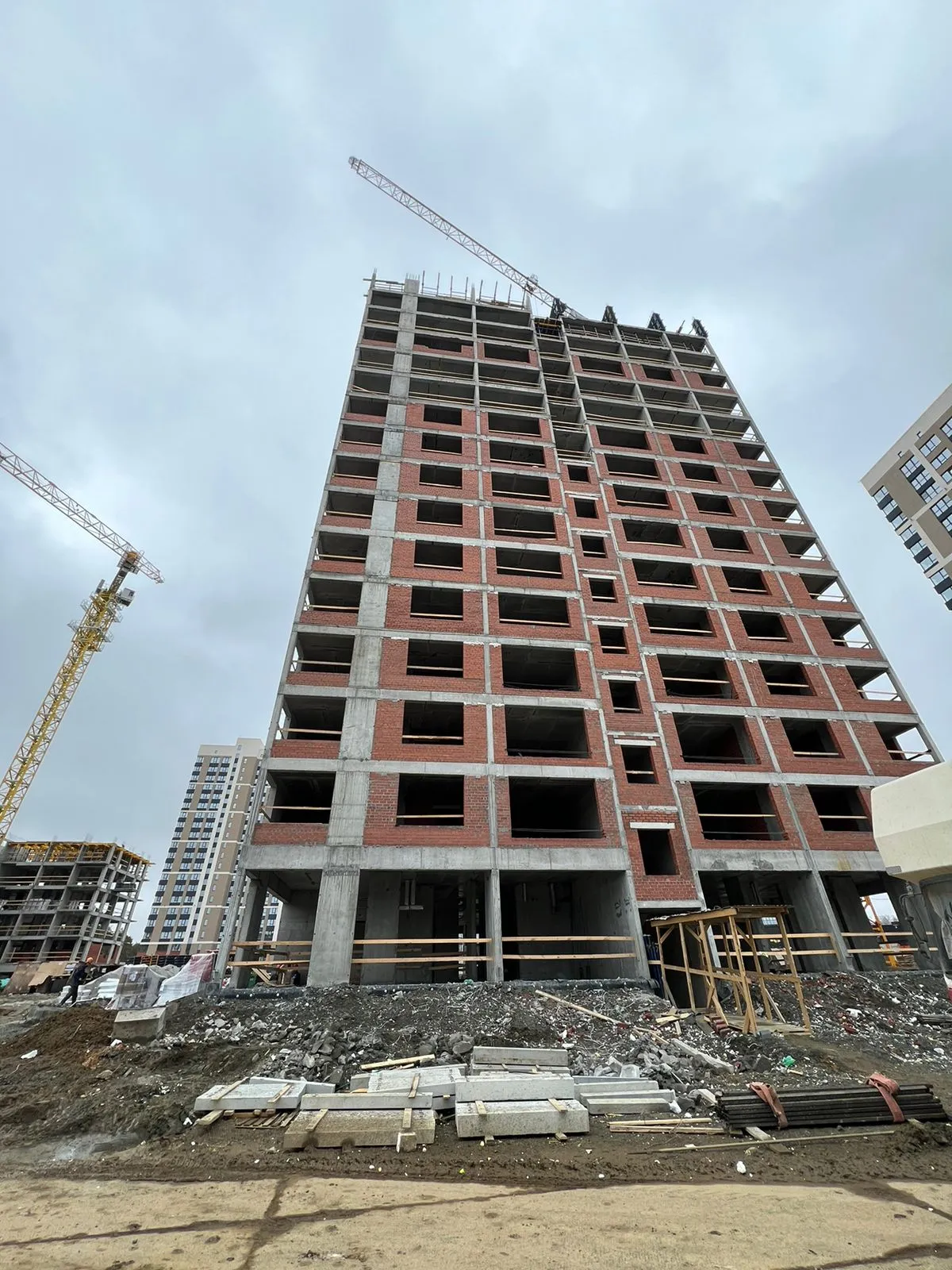 ЖК "Изумрудный бор" ход строительства