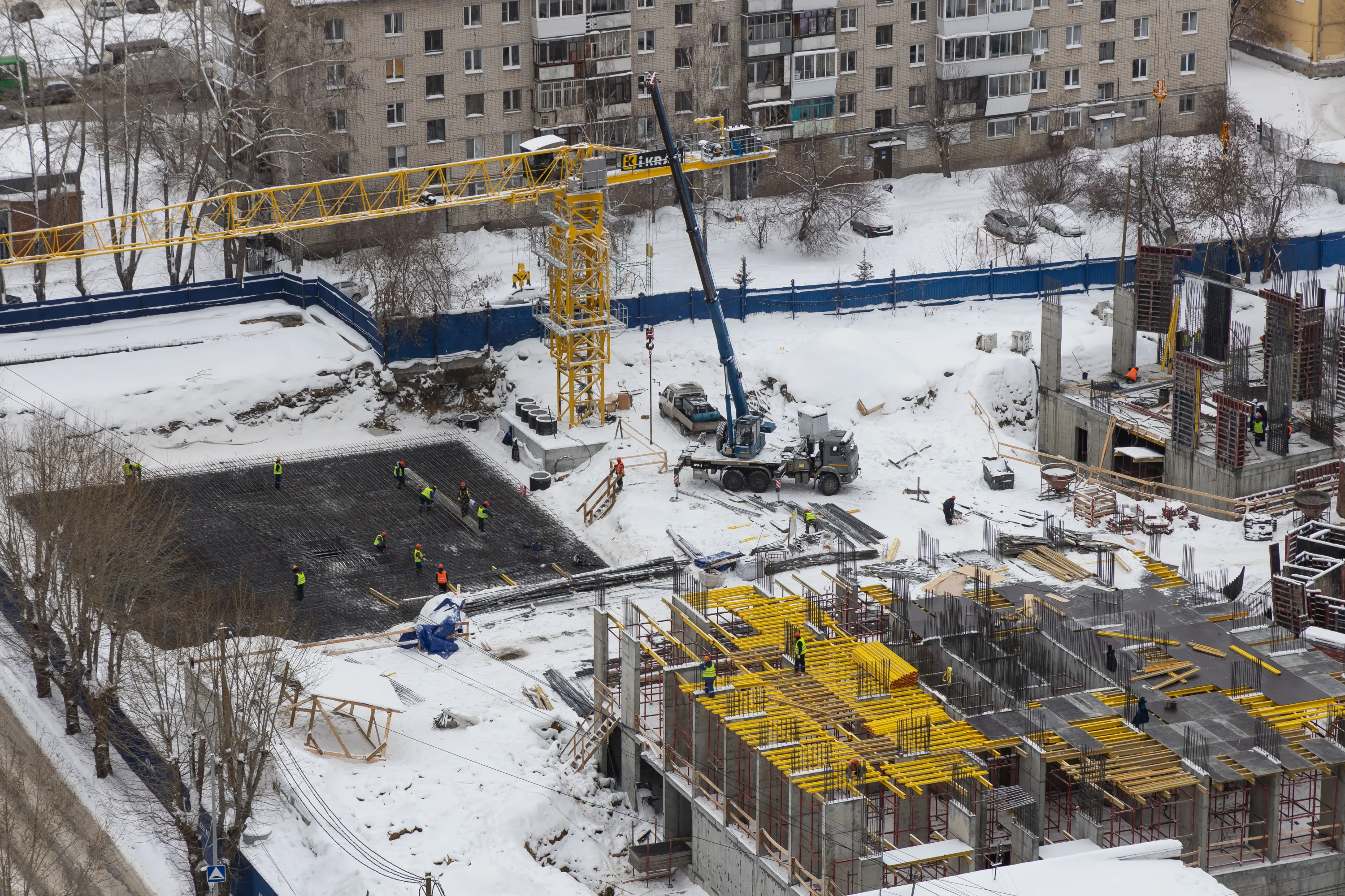 ЖК Ауро ход строительства