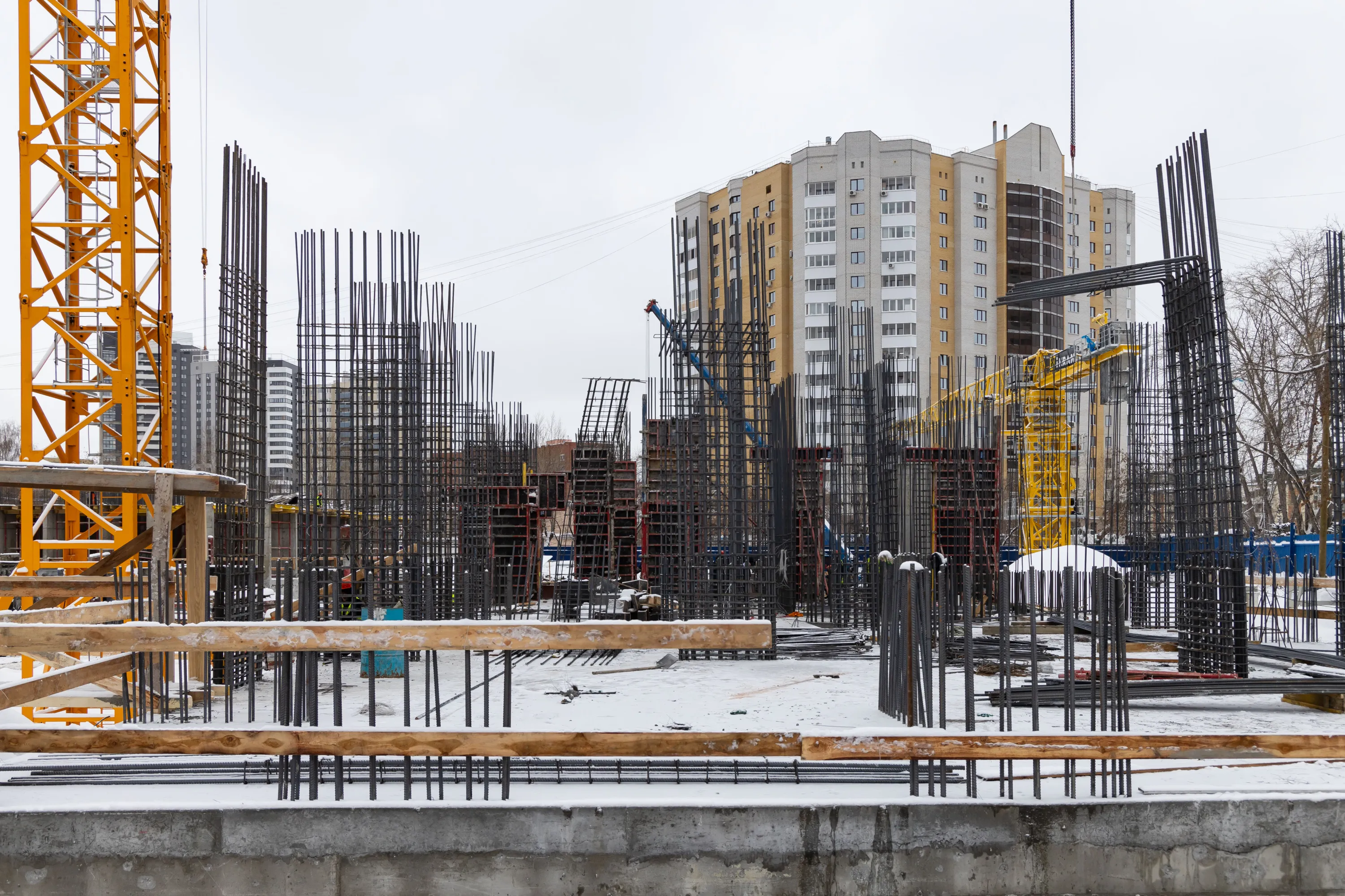 ЖК Ауро ход строительства