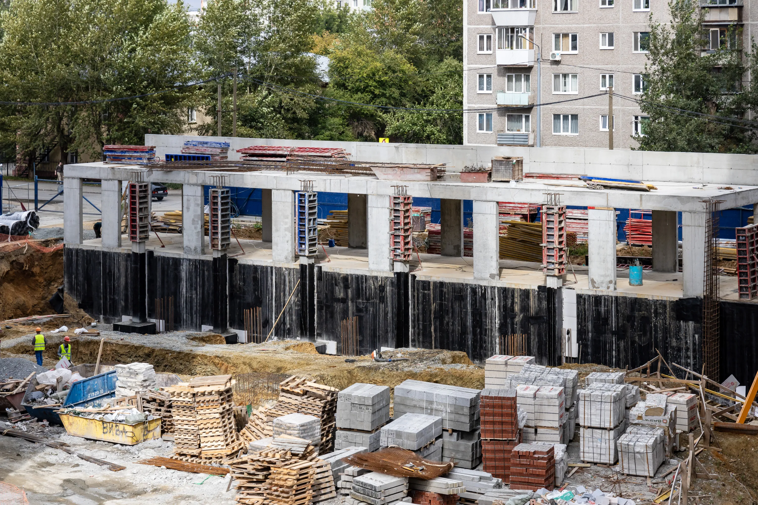 ЖК Ауро ход строительства