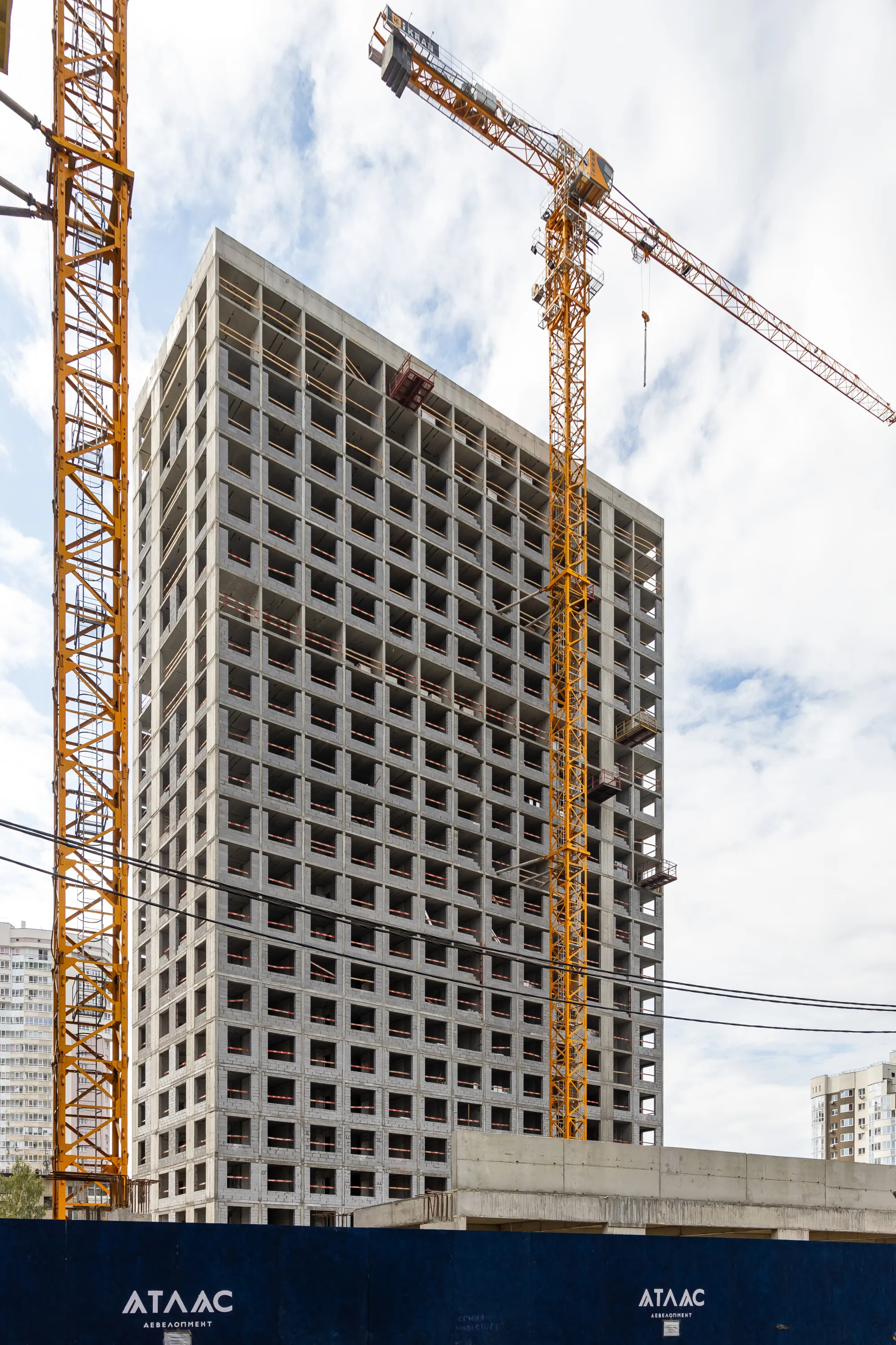 ЖК Ауро ход строительства