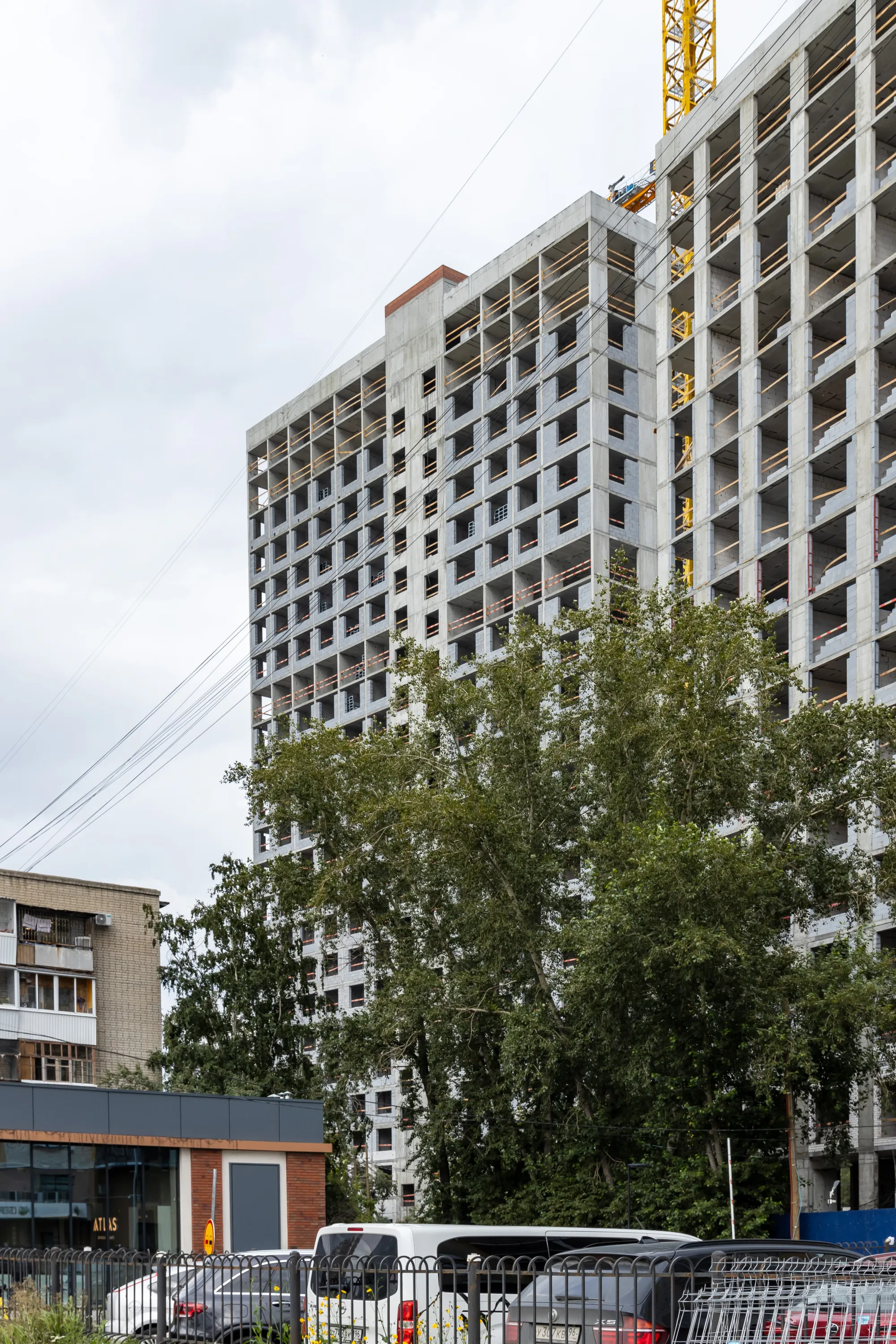 ЖК Ауро ход строительства