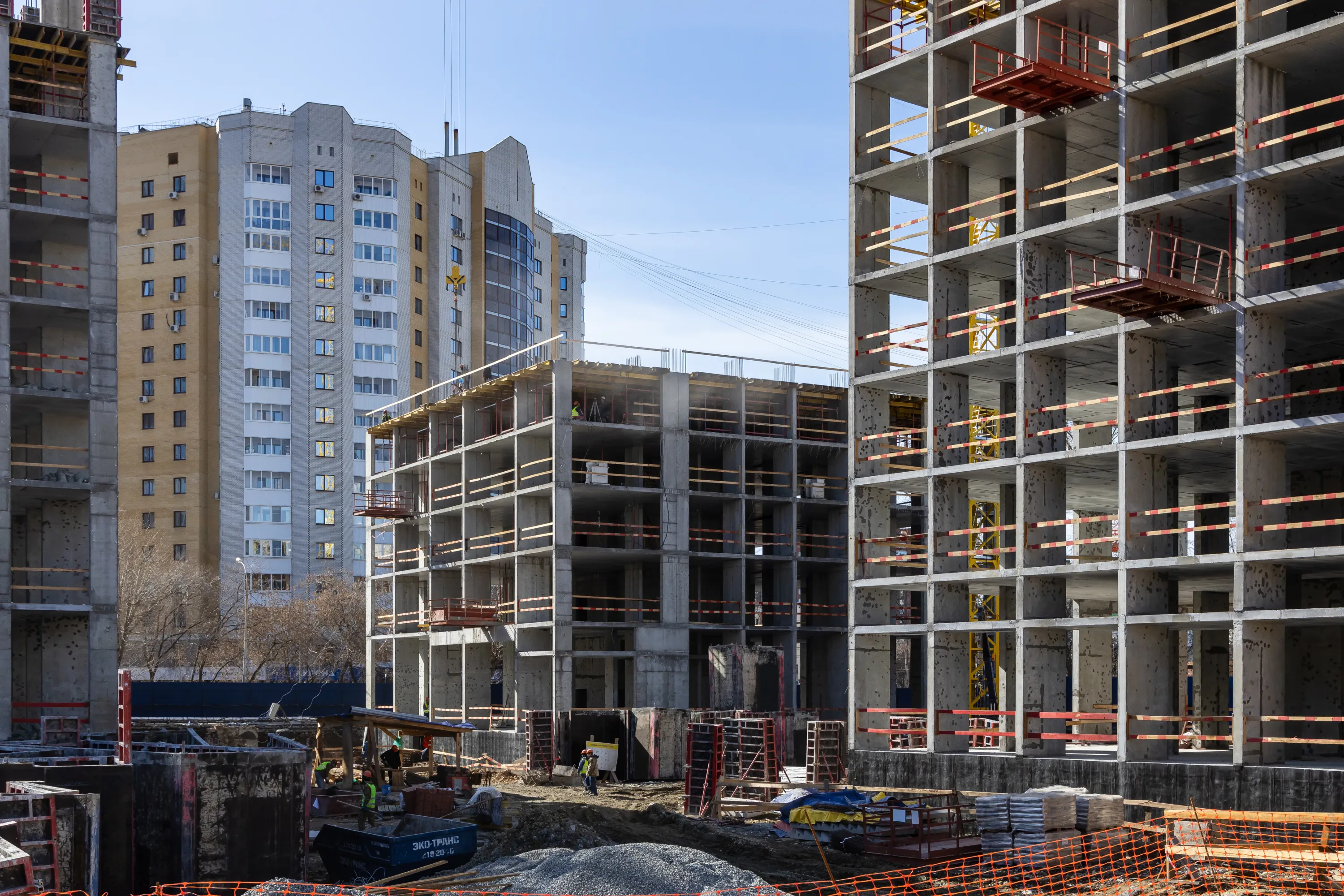 ЖК Ауро ход строительства