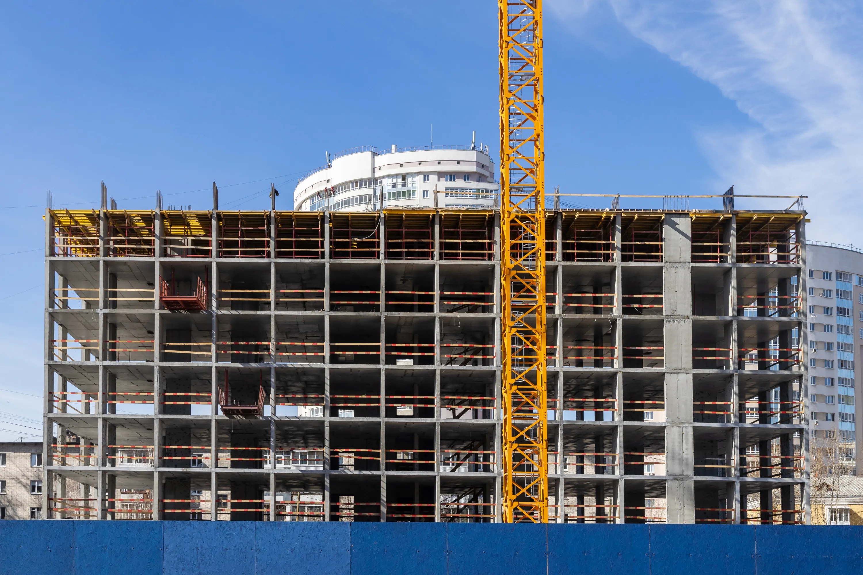 ЖК Ауро ход строительства