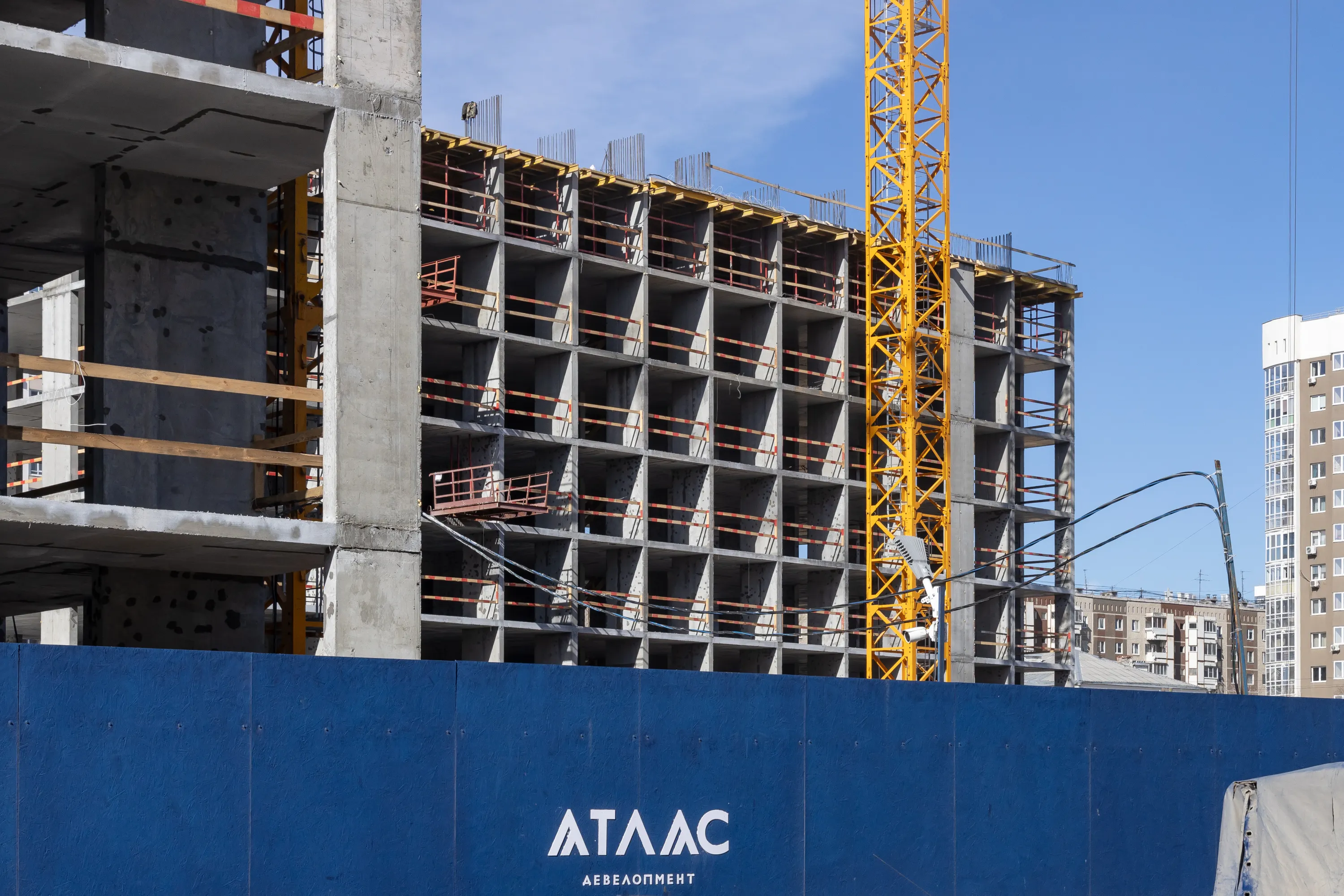 ЖК Ауро ход строительства