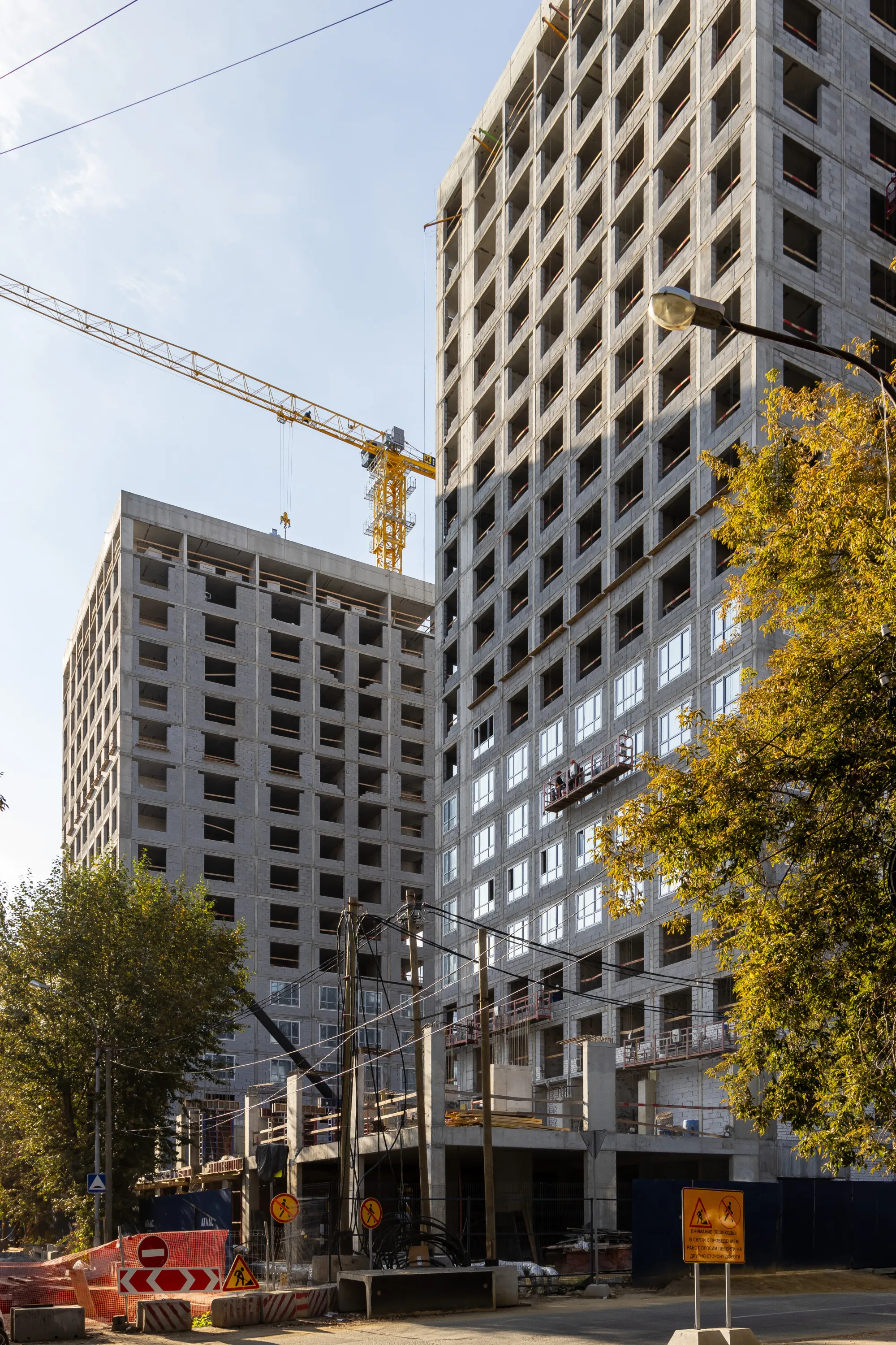 ЖК Ауро ход строительства