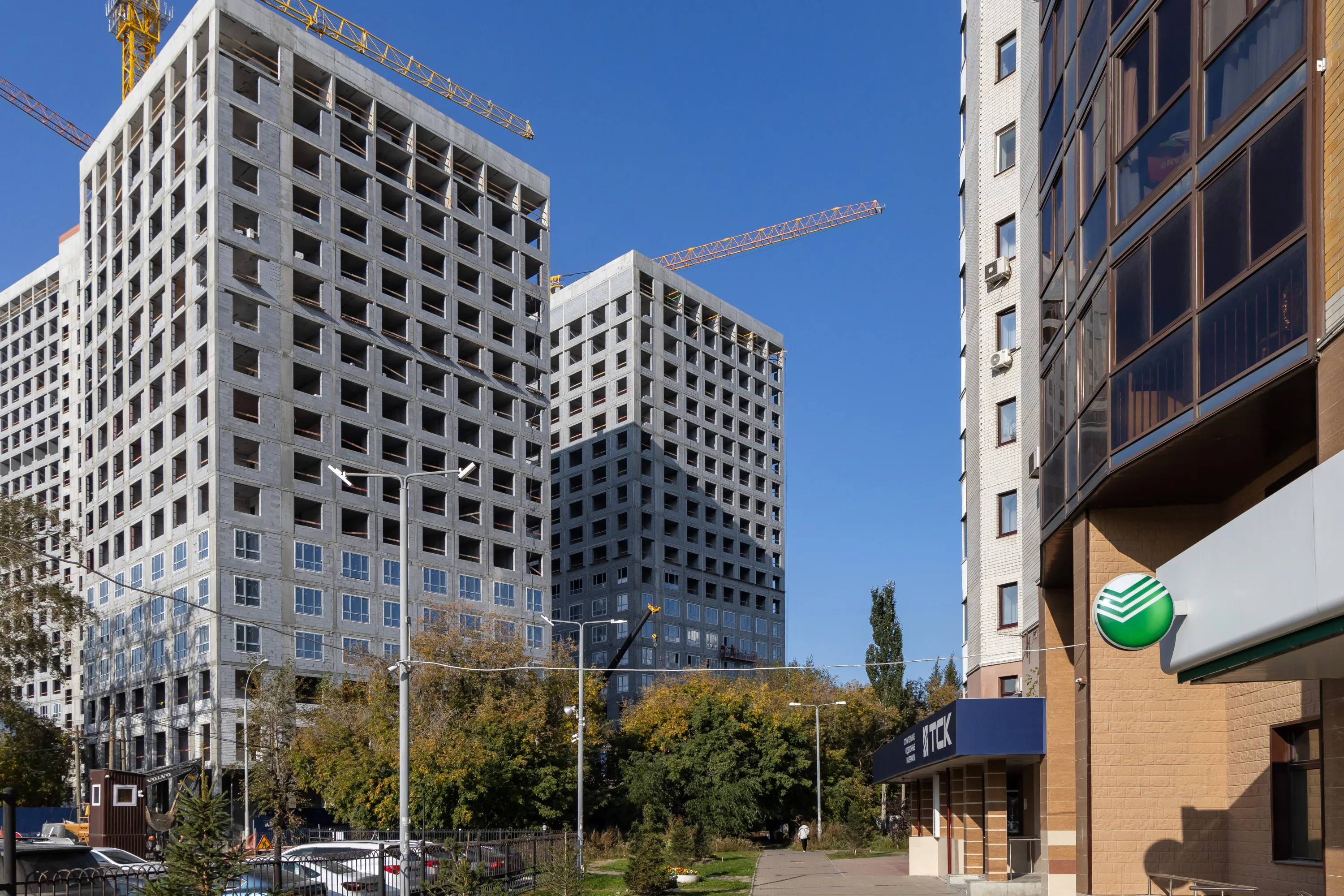 ЖК Ауро ход строительства