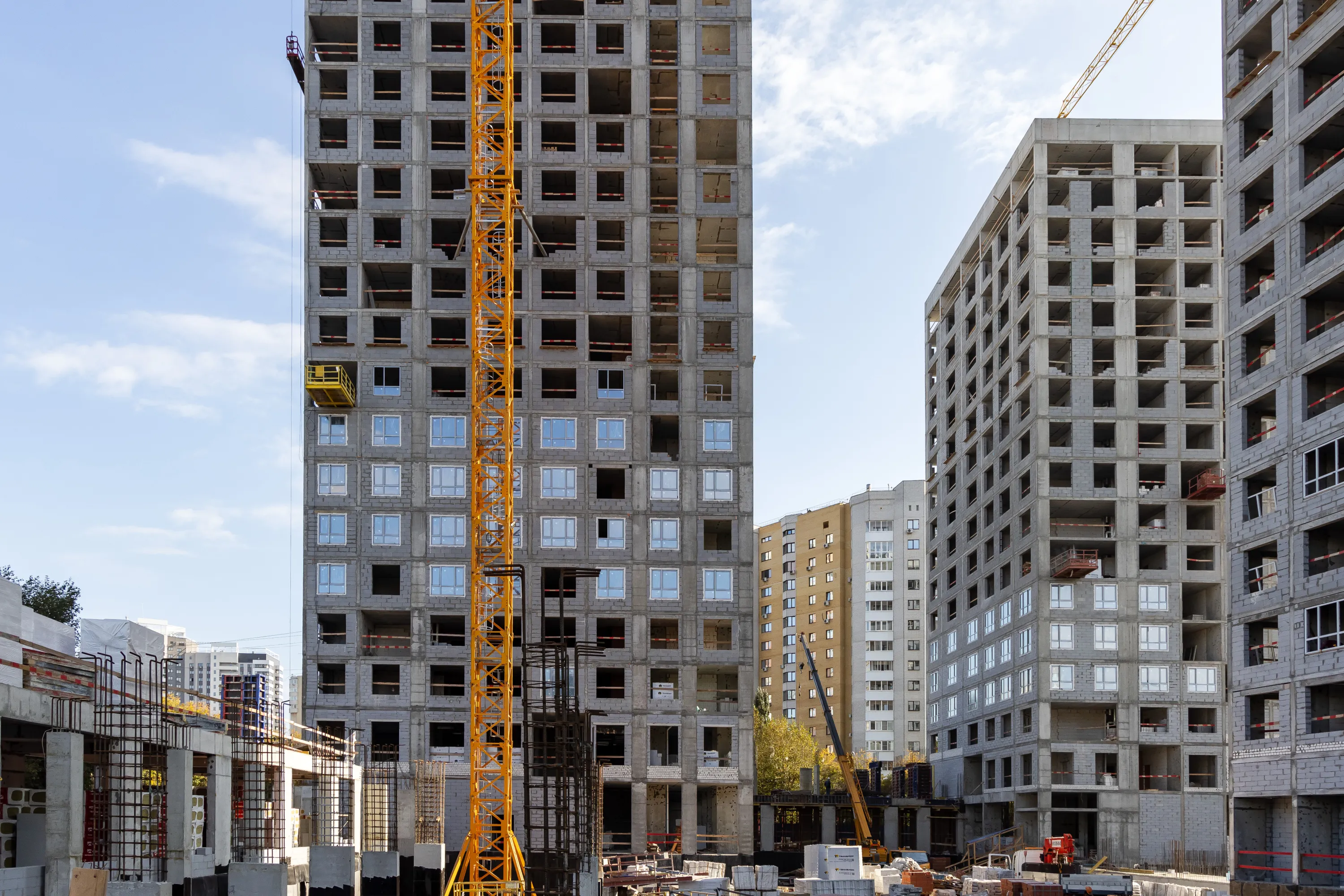 ЖК Ауро ход строительства