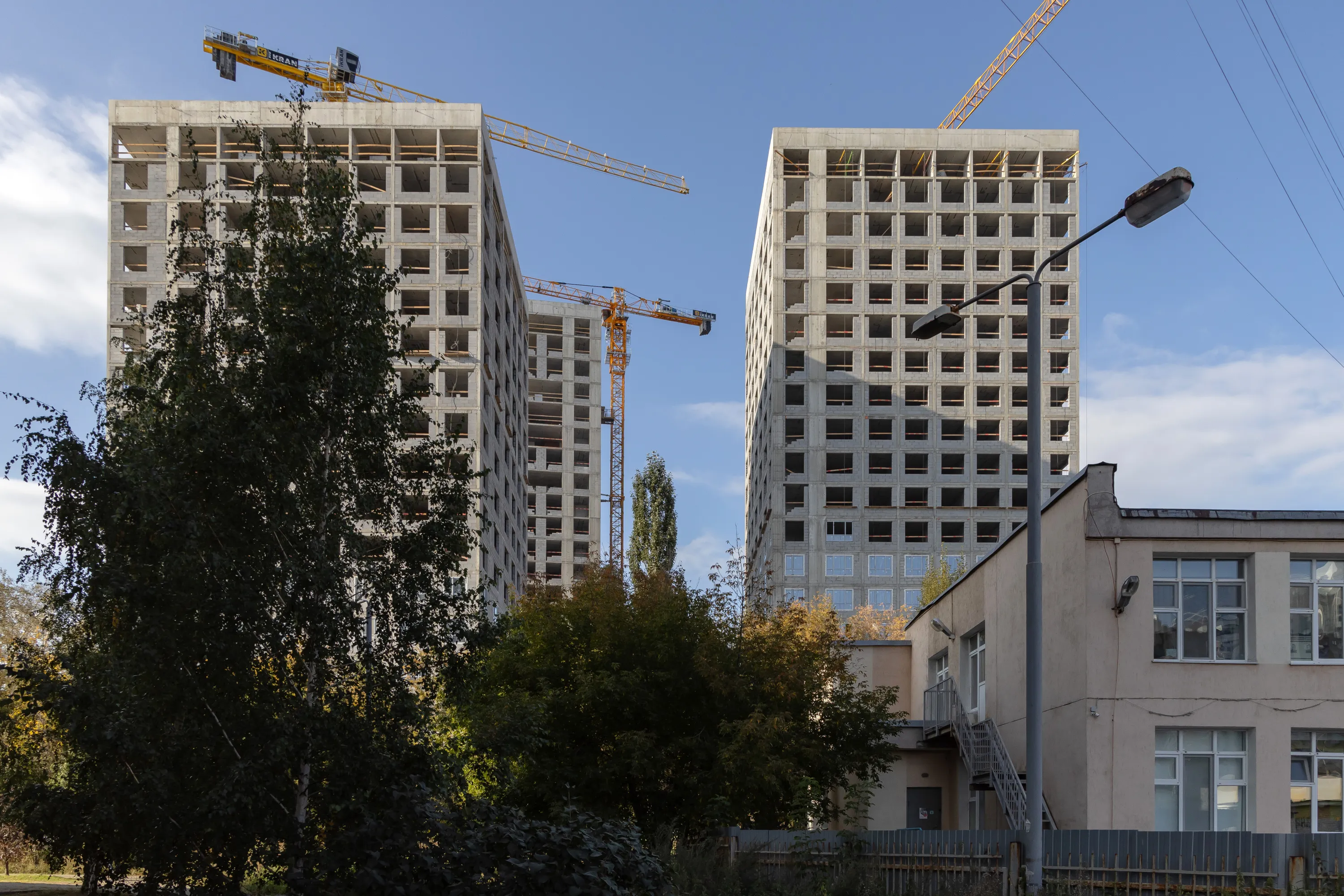 ЖК Ауро ход строительства