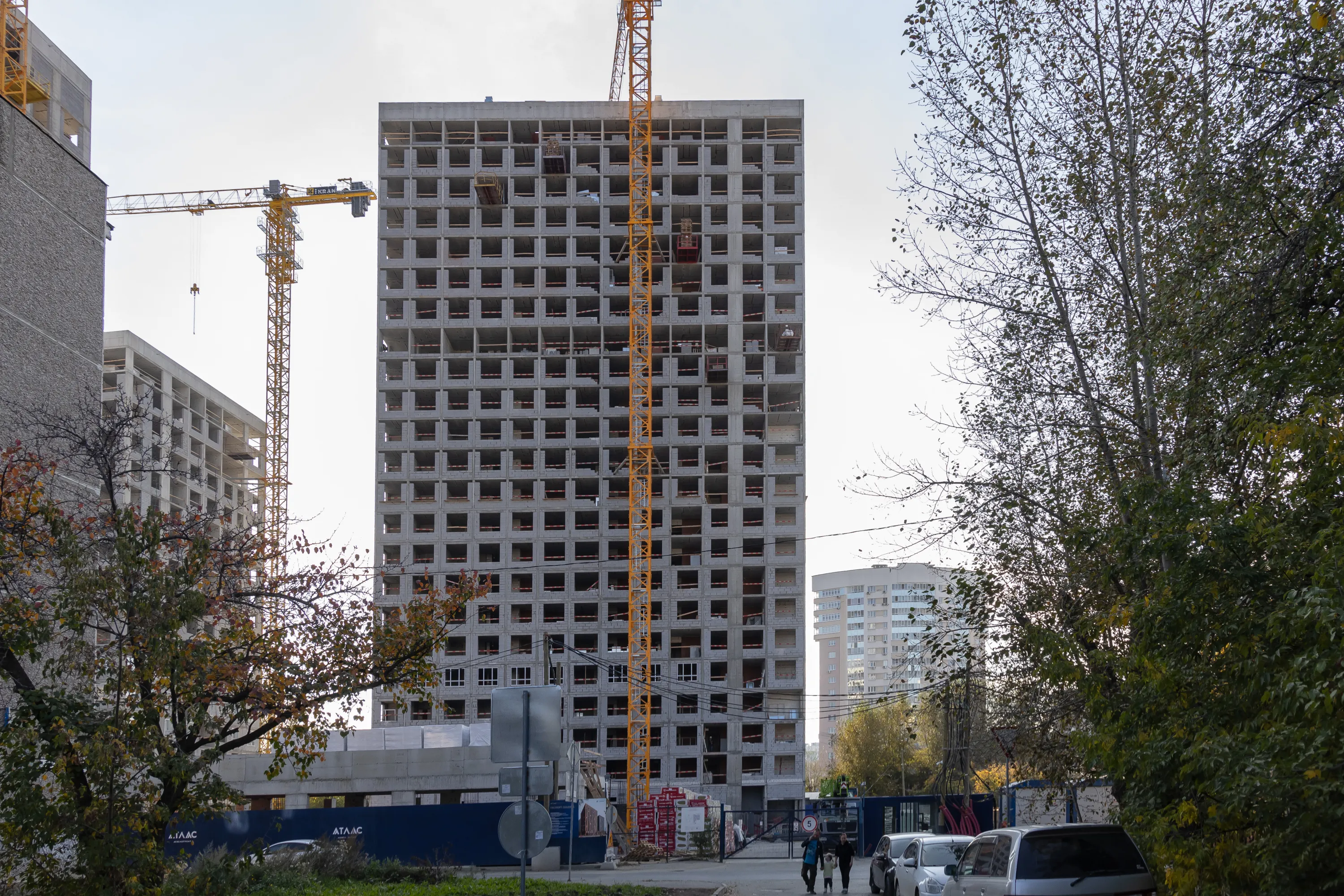 ЖК Ауро ход строительства