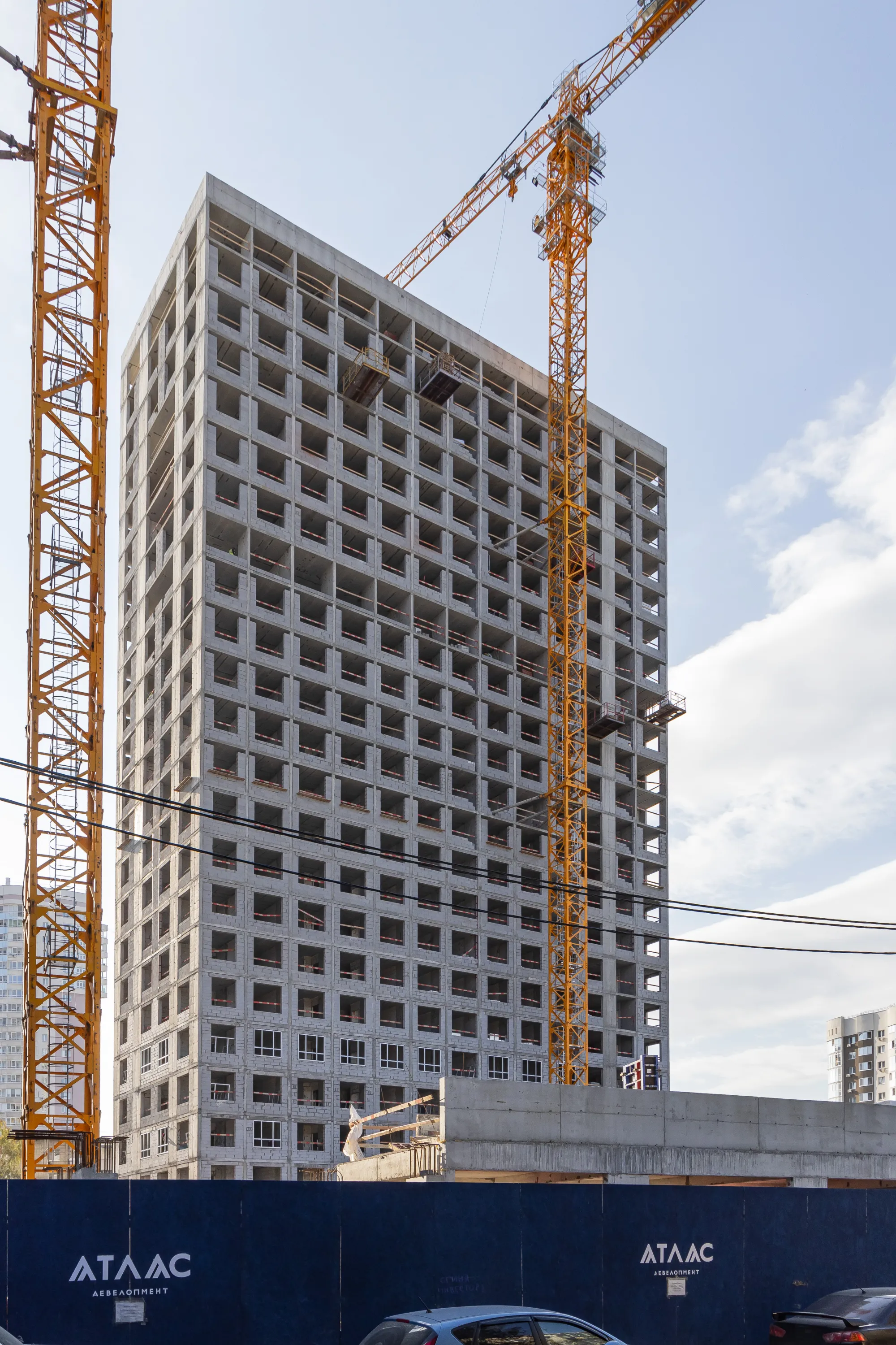 ЖК Ауро ход строительства