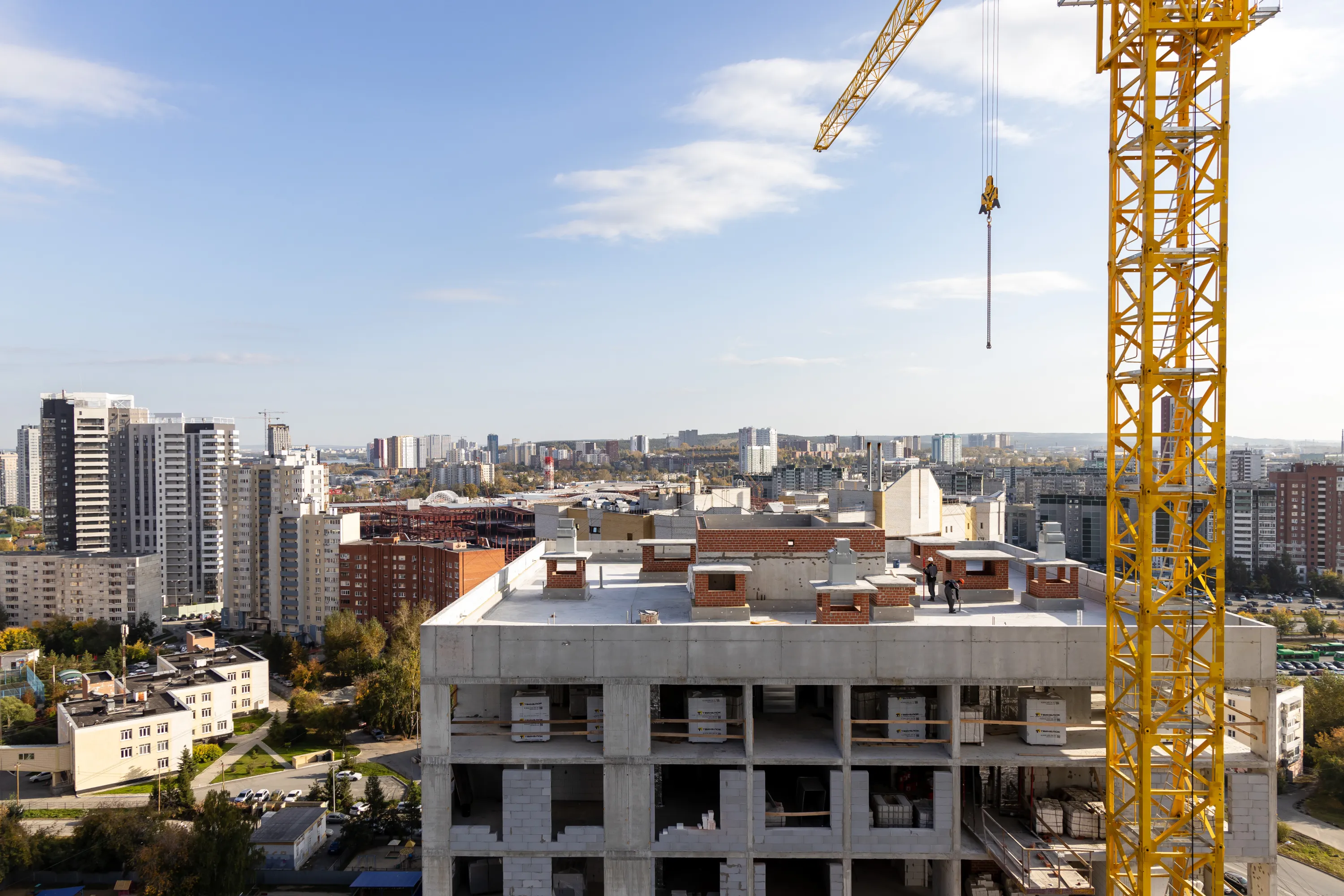 ЖК Ауро ход строительства