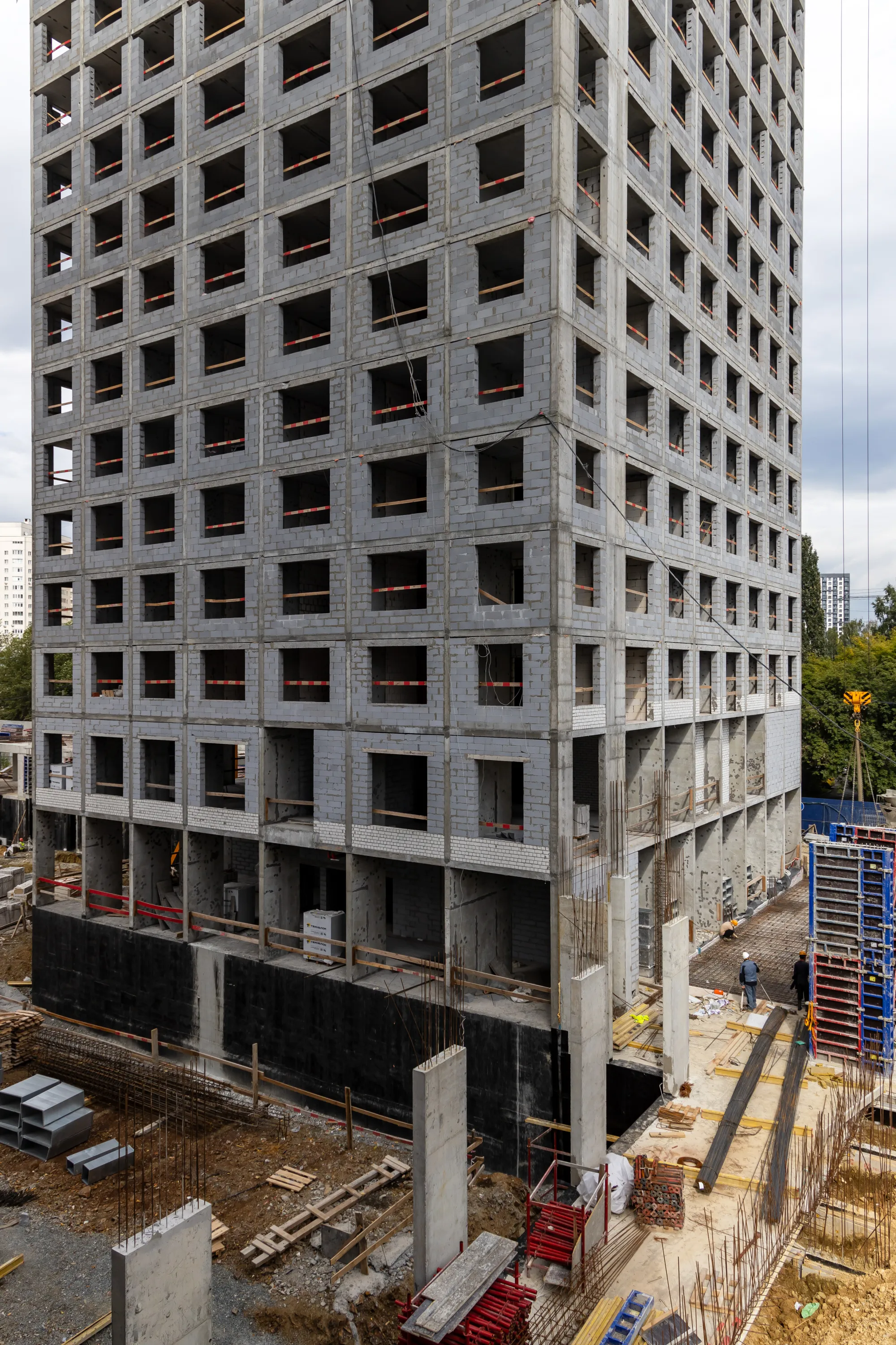 ЖК Ауро ход строительства