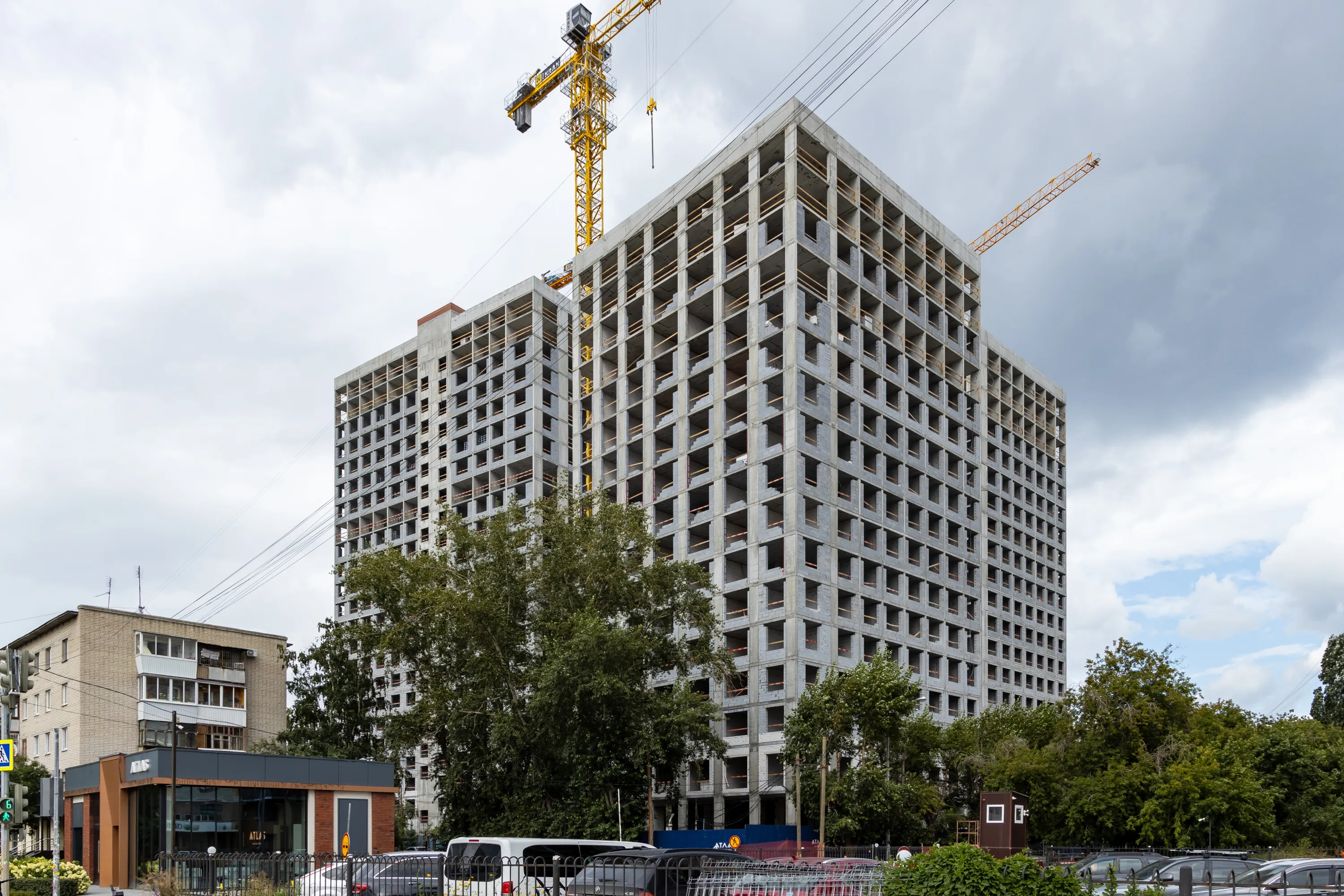 ЖК Ауро ход строительства