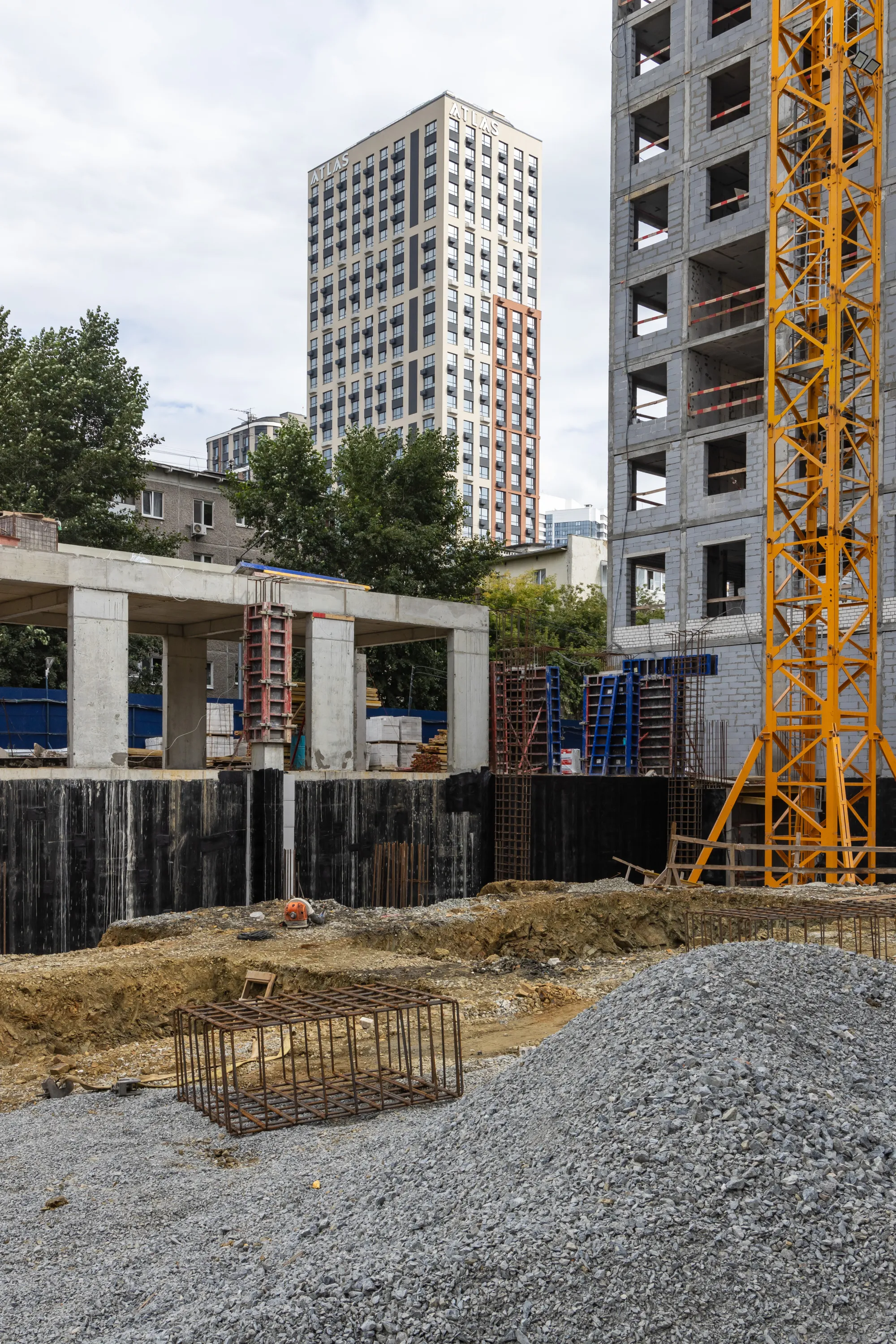 ЖК Ауро ход строительства