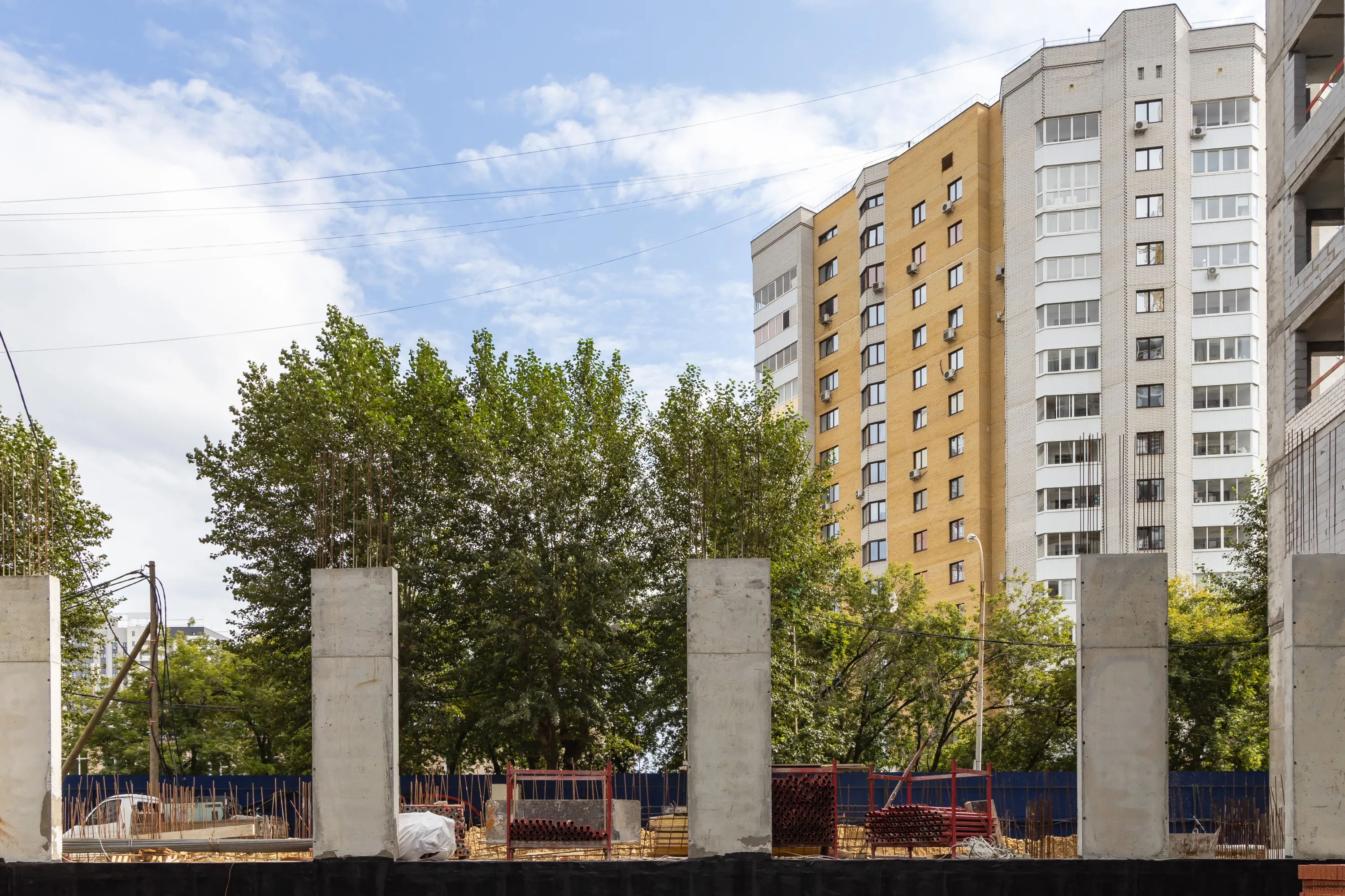 ЖК Ауро ход строительства