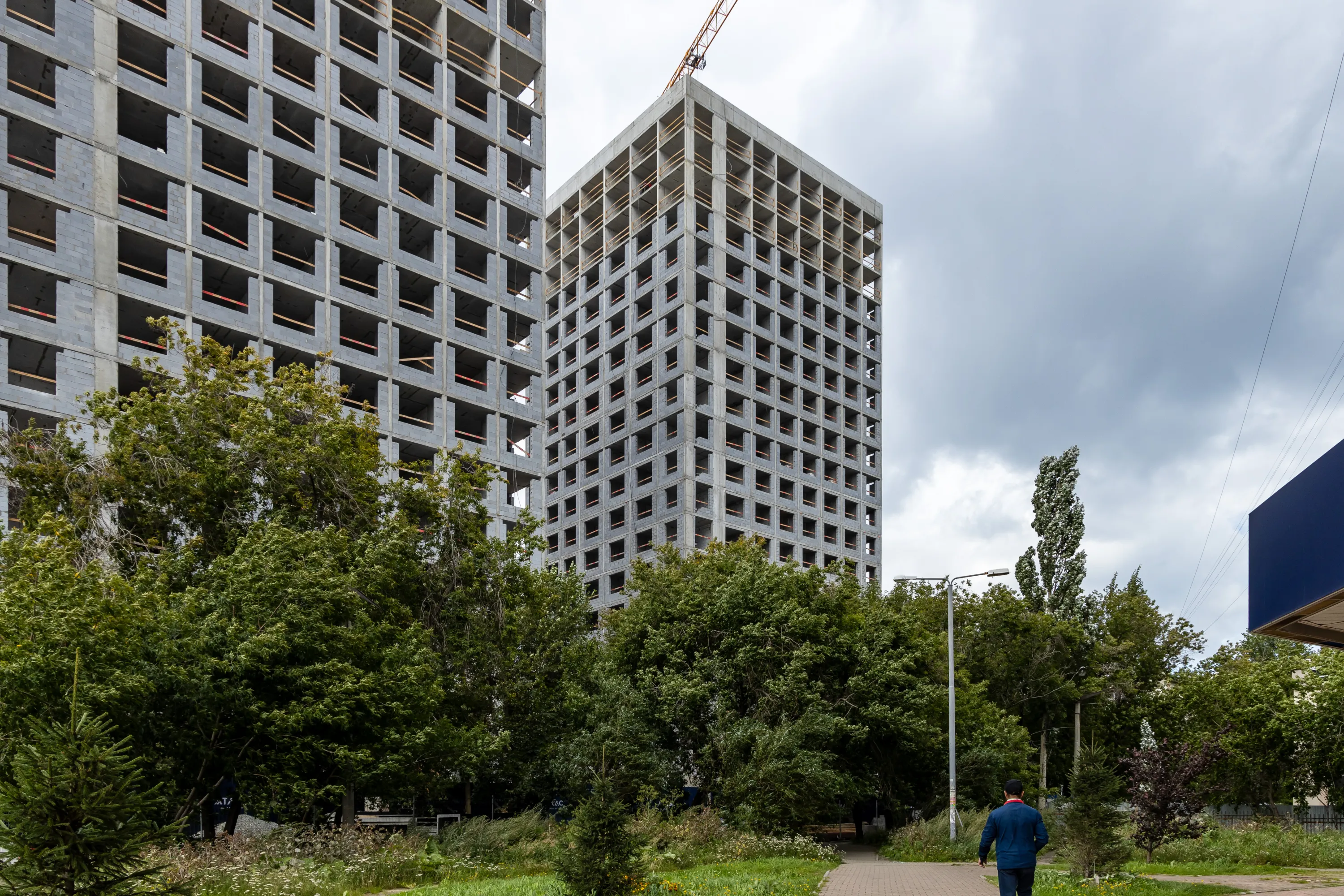 ЖК Ауро ход строительства