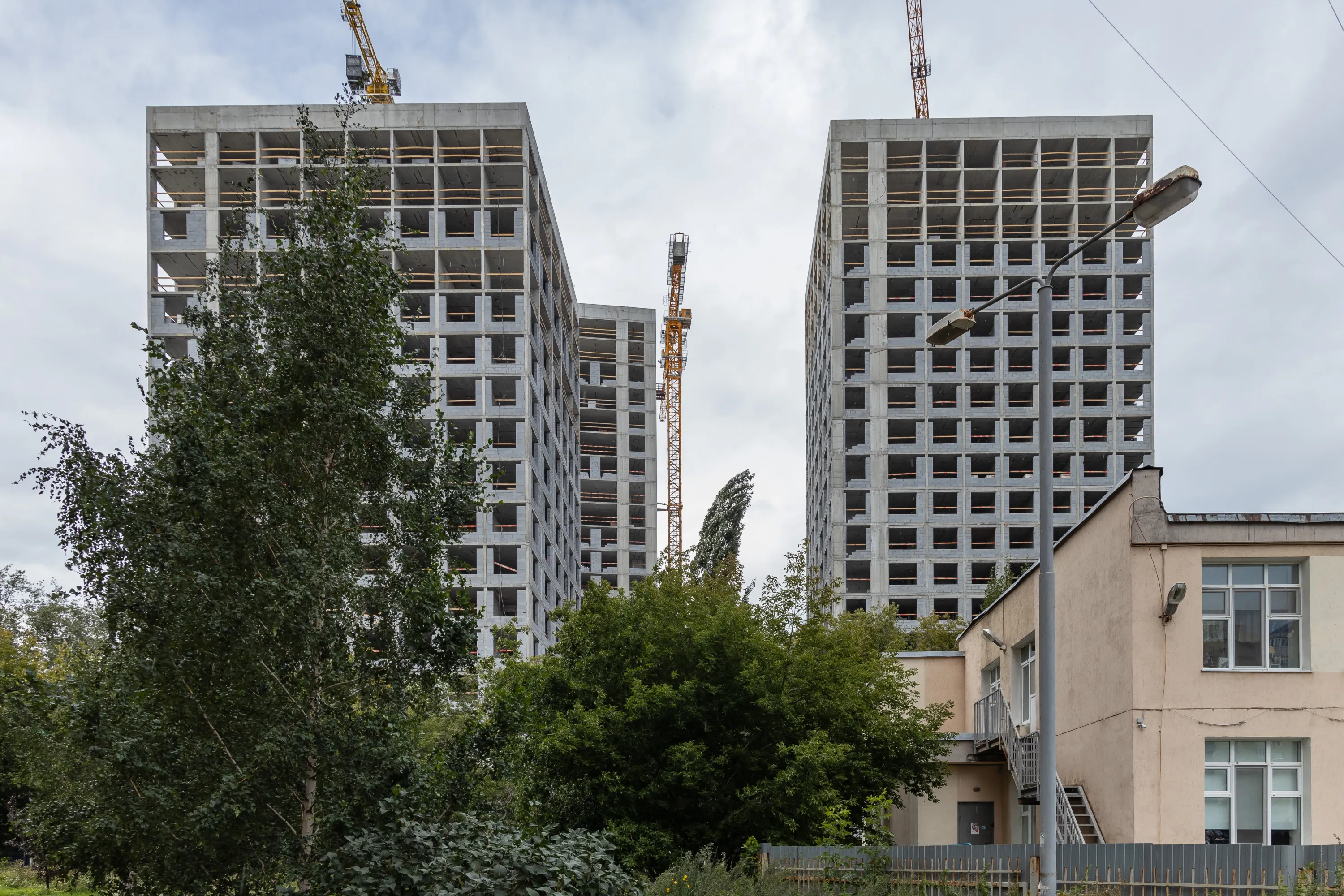 ЖК Ауро ход строительства