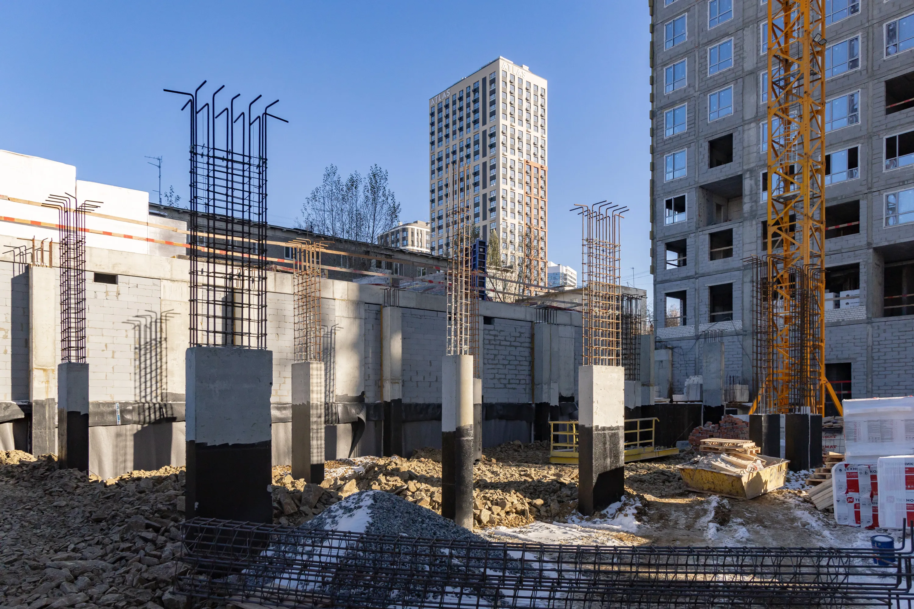 ЖК Ауро ход строительства