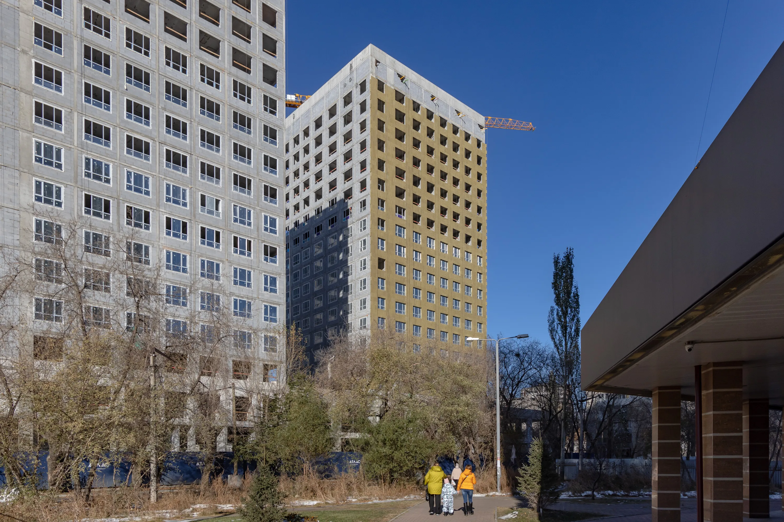 ЖК Ауро ход строительства