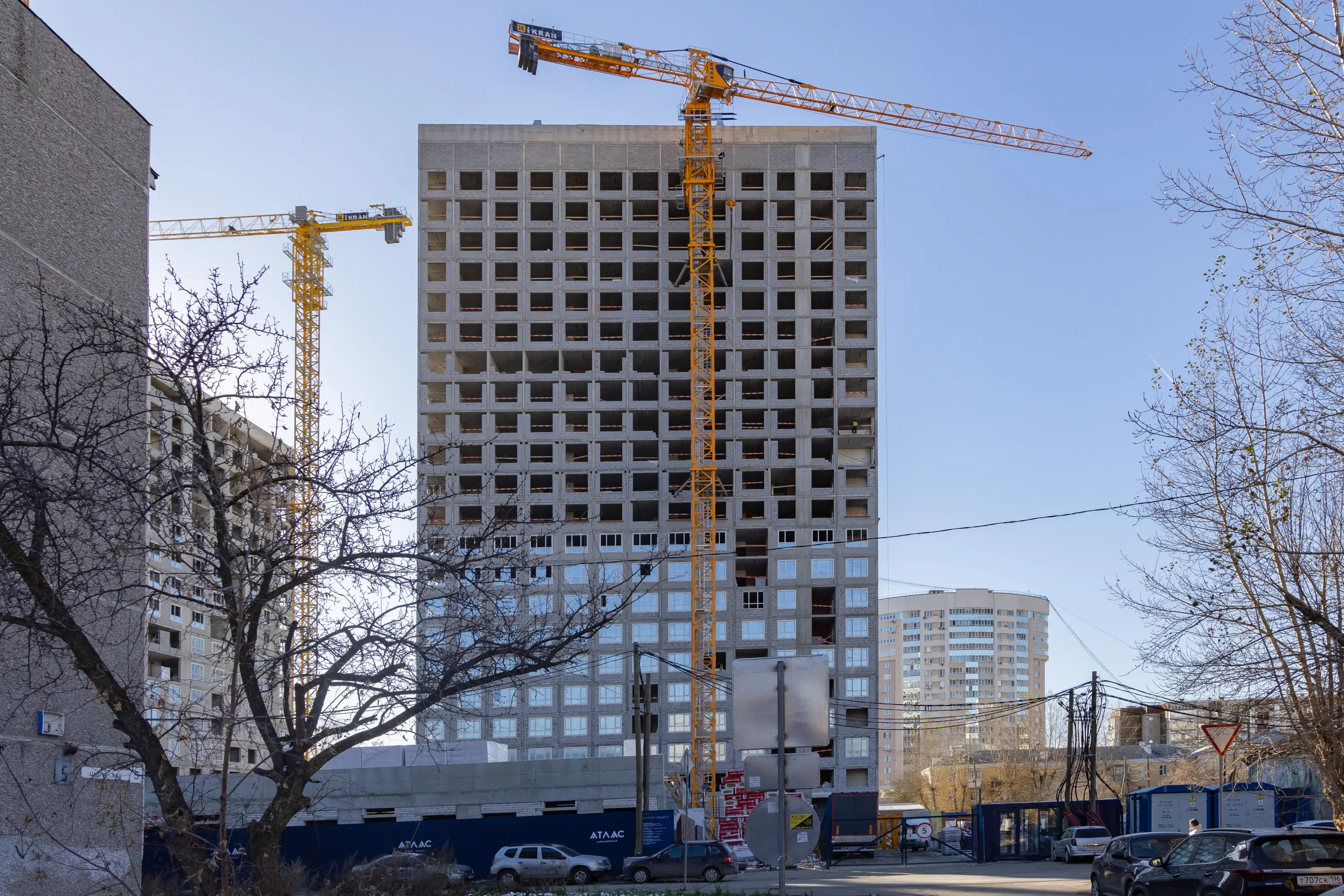 ЖК Ауро ход строительства