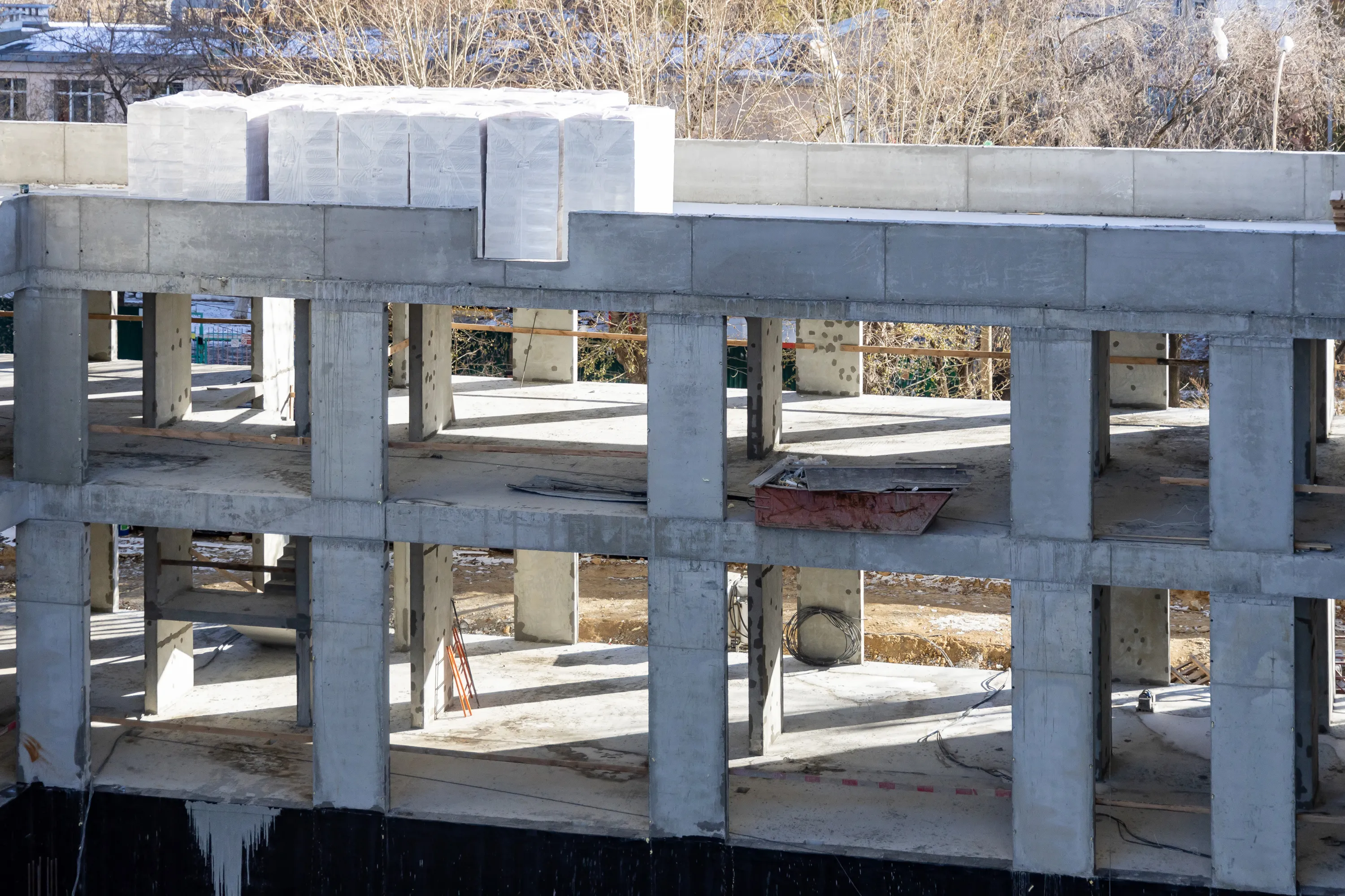 ЖК Ауро ход строительства