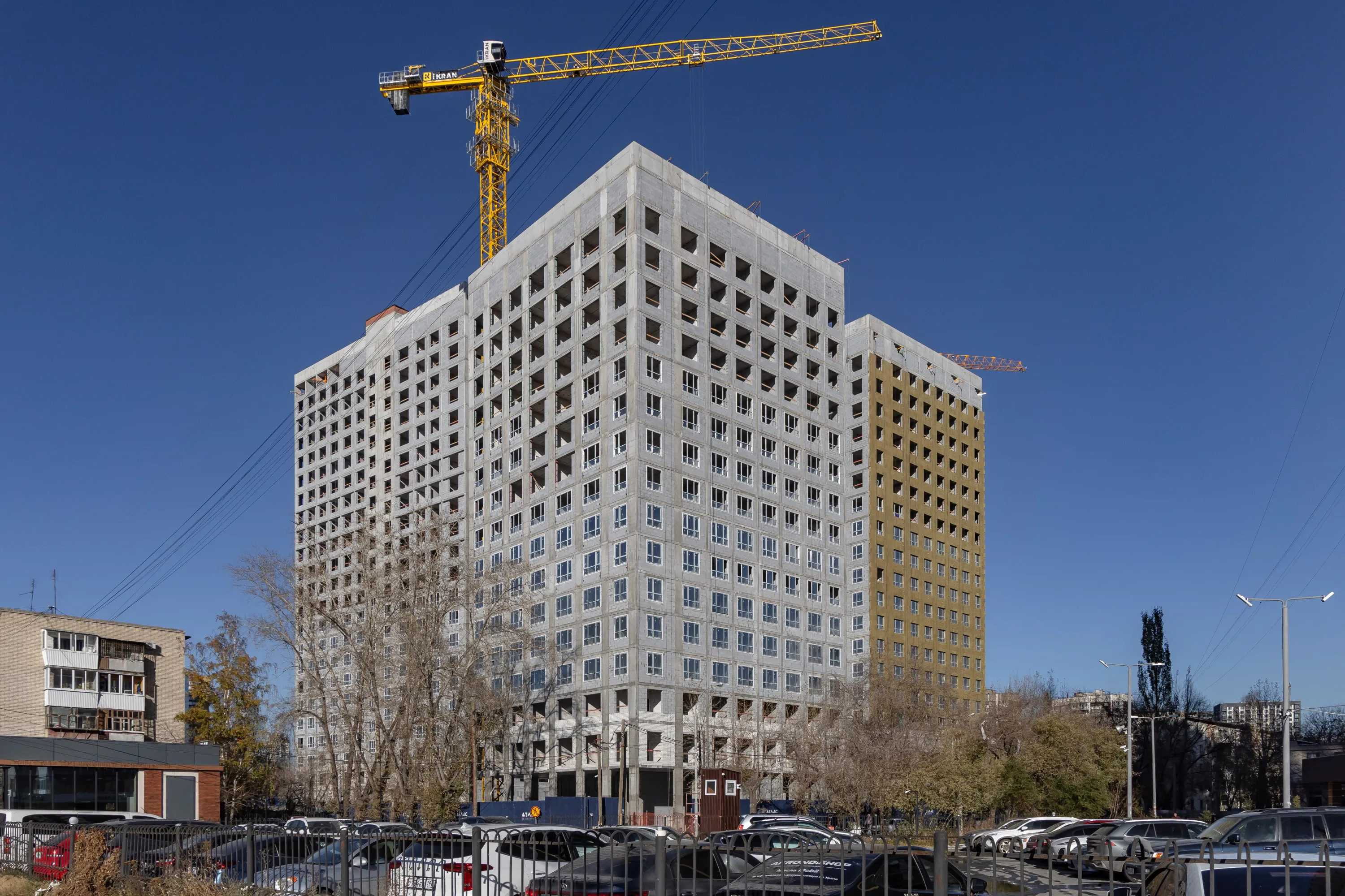 ЖК Ауро ход строительства