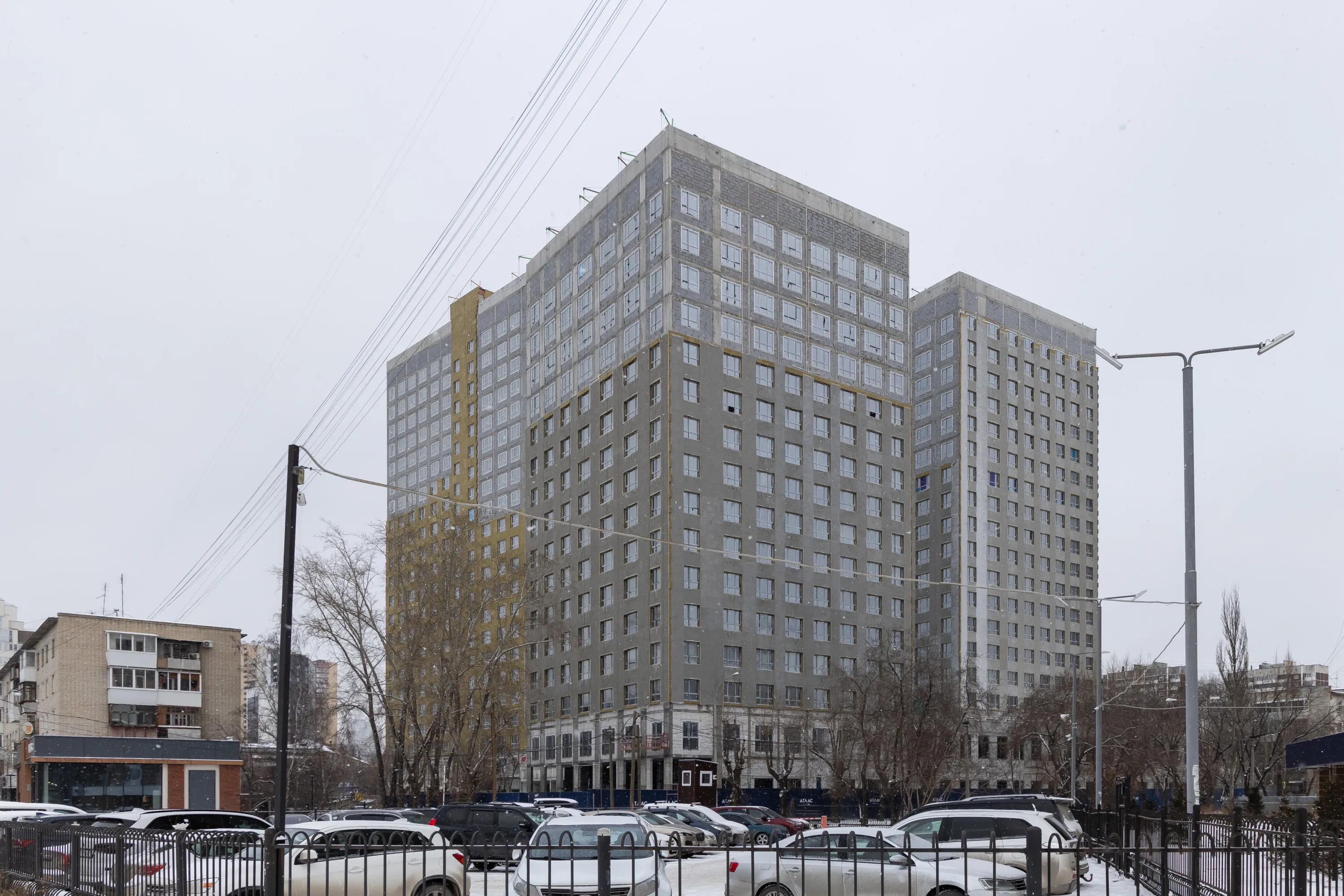 ЖК Ауро ход строительства