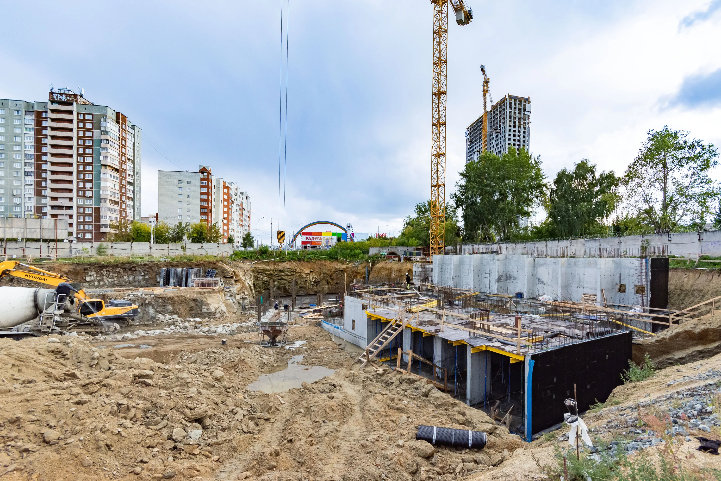 ЖК Семейный квартал Дружный ход строительства