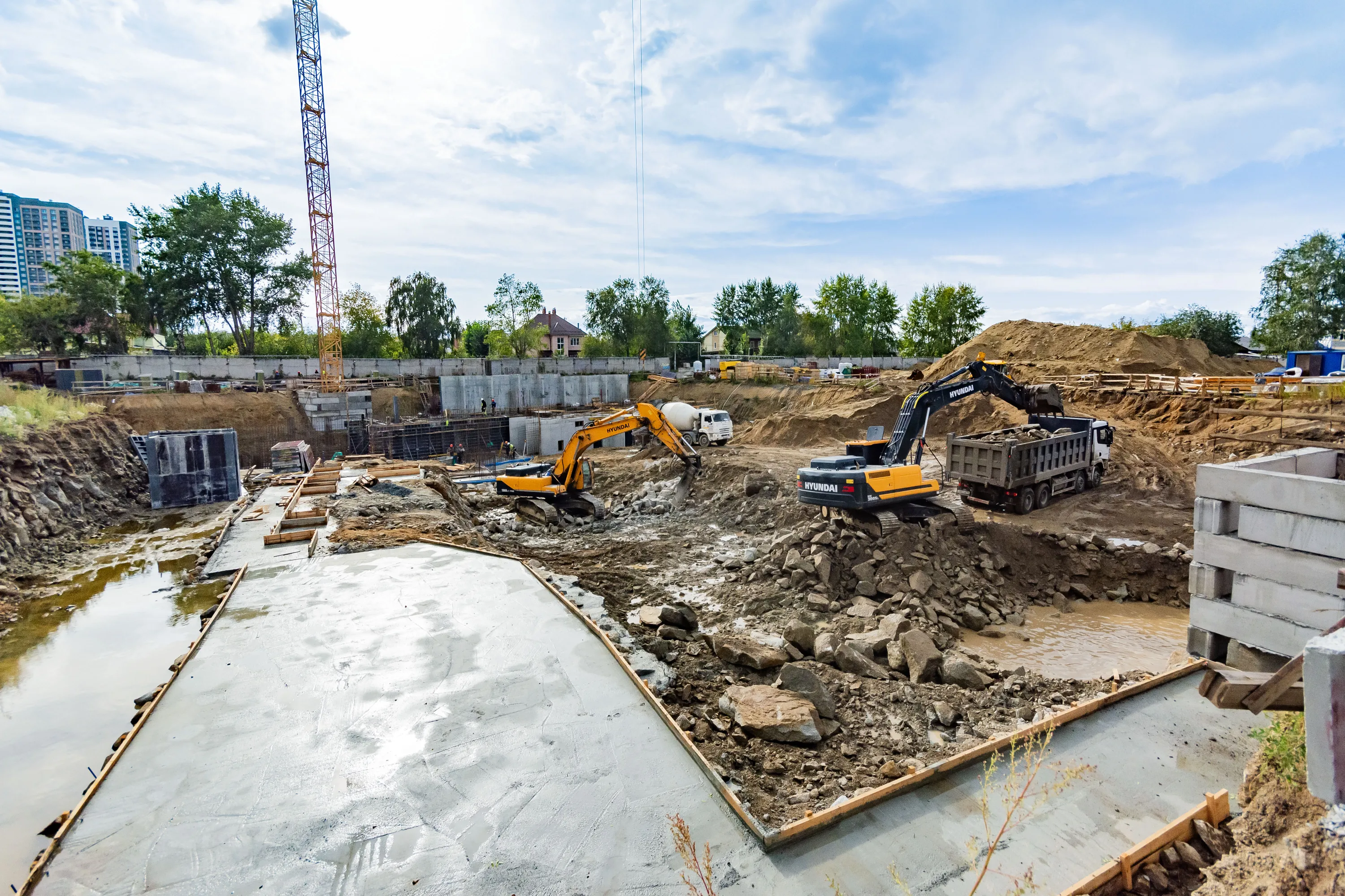 ЖК Семейный квартал Дружный ход строительства