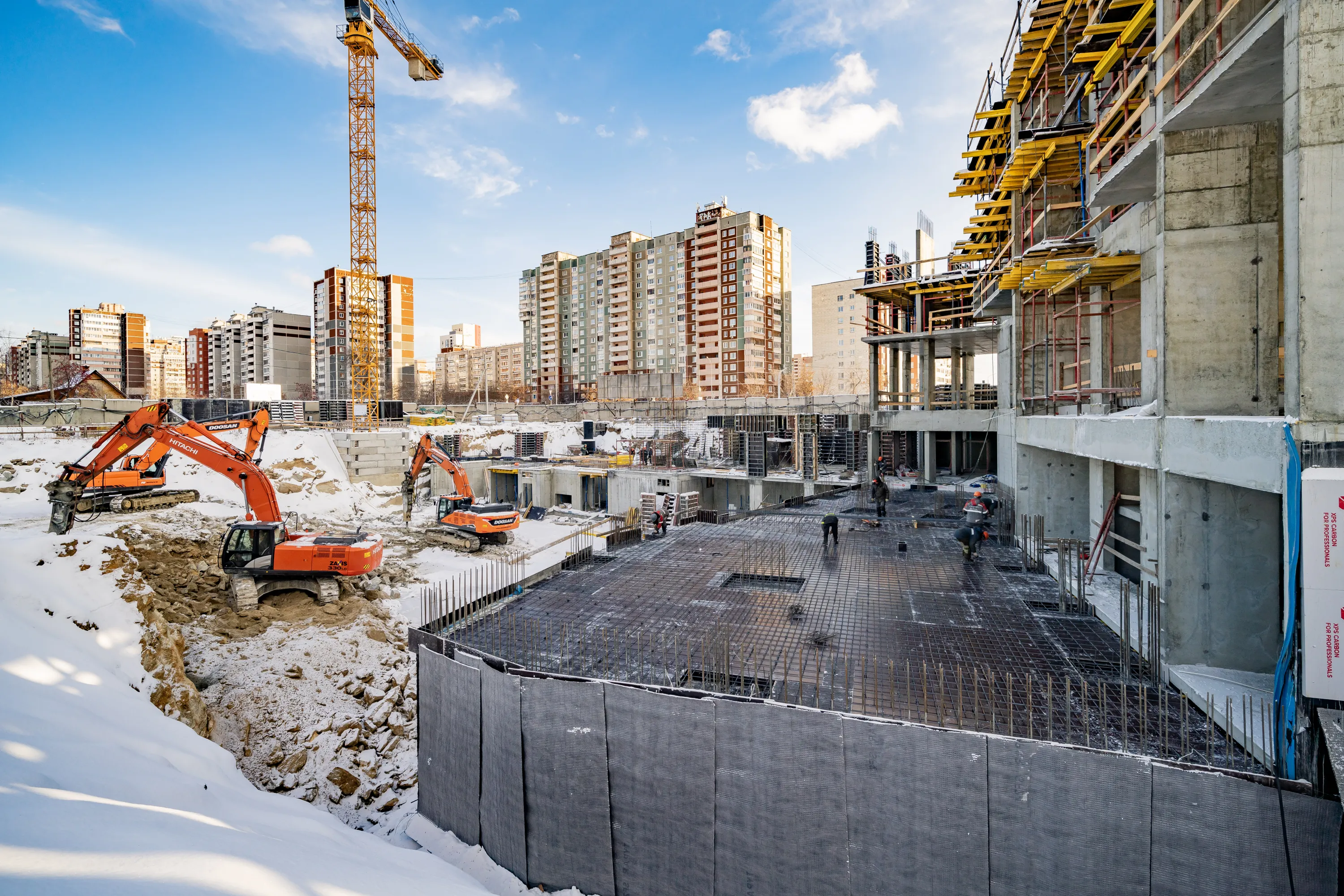 ЖК Семейный квартал Дружный ход строительства