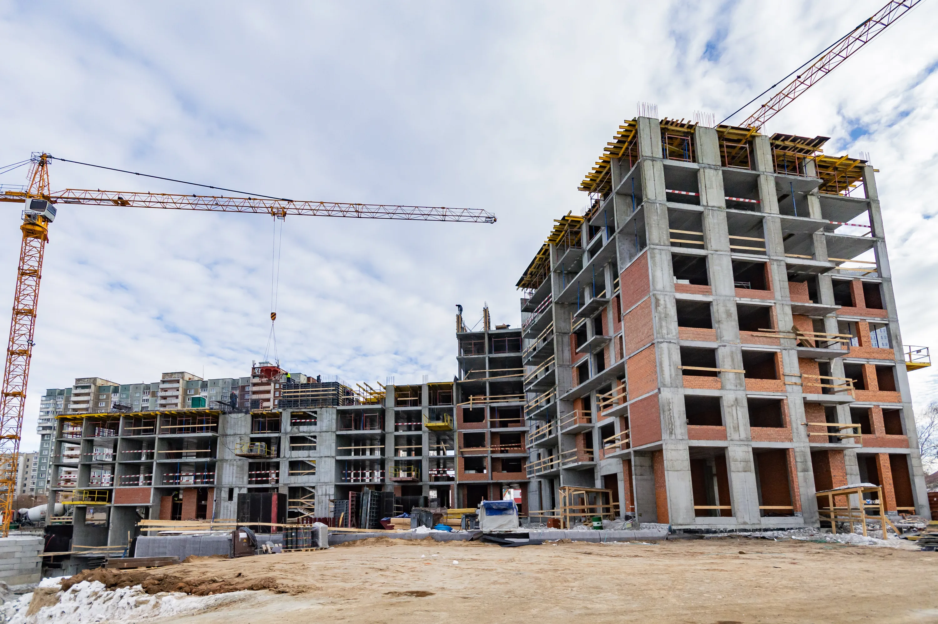 ЖК Семейный квартал Дружный ход строительства