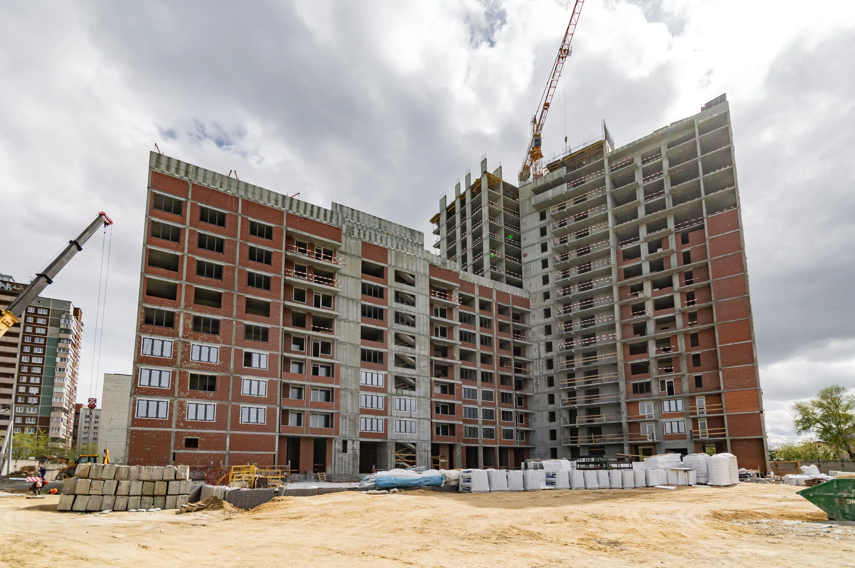 ЖК Семейный квартал Дружный ход строительства