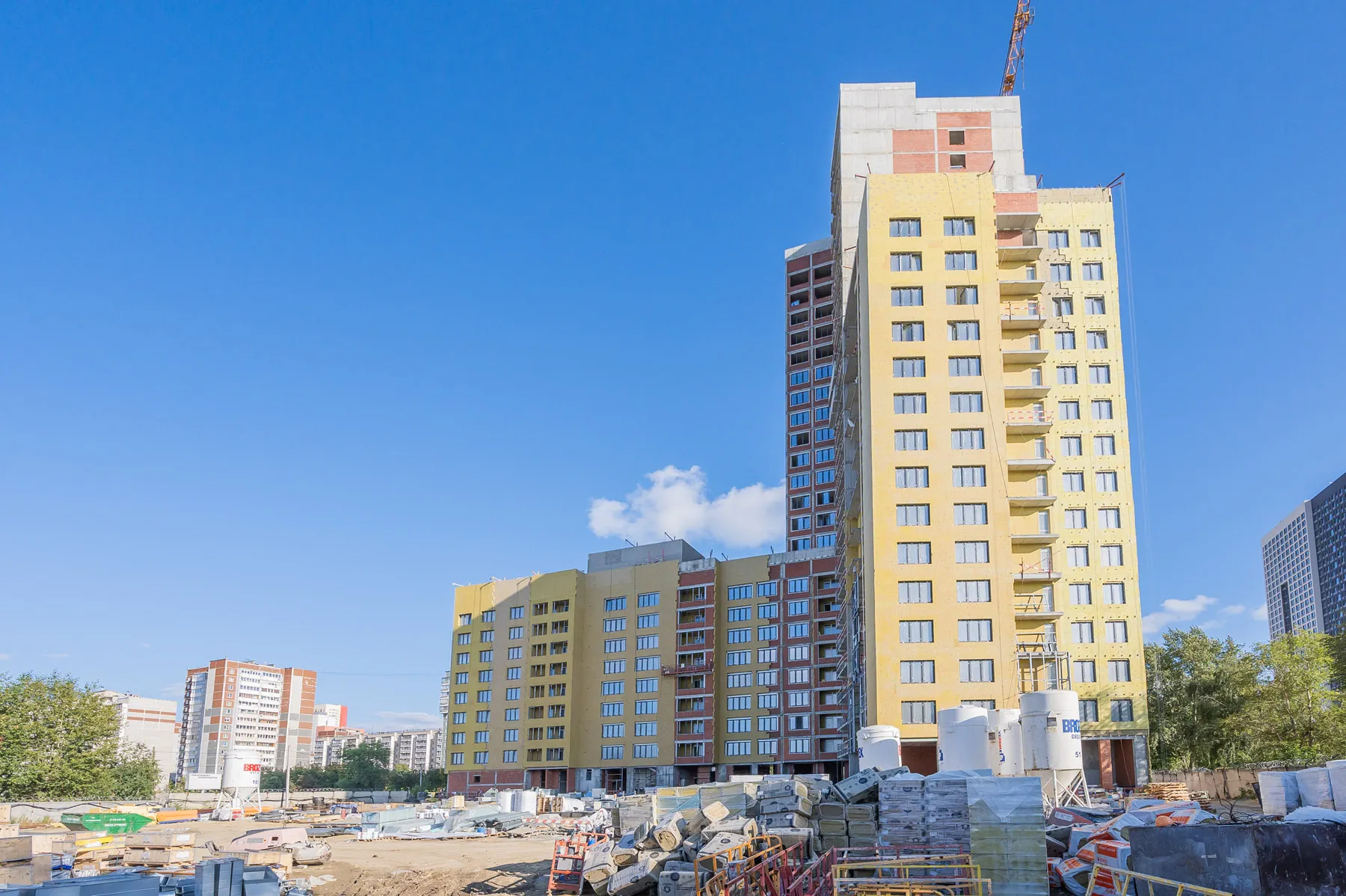 ЖК Семейный квартал Дружный ход строительства