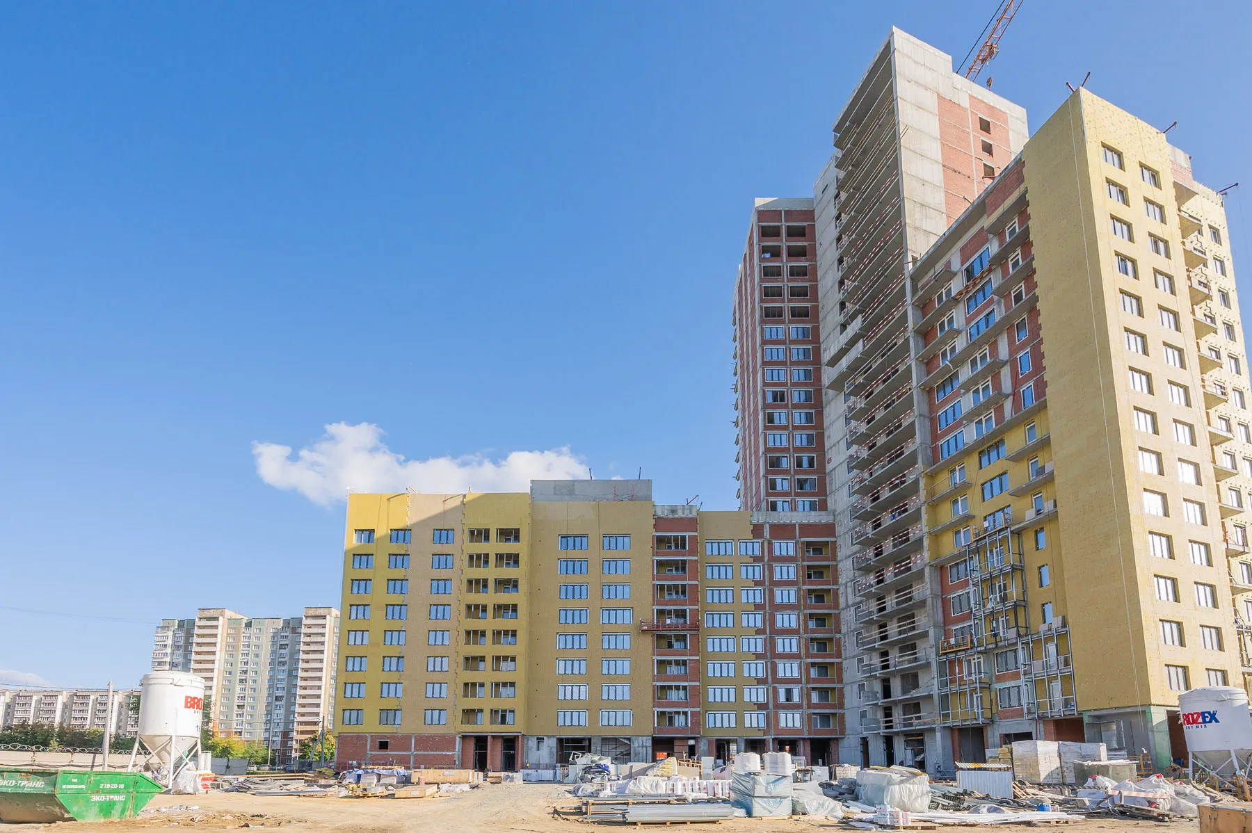 ЖК Семейный квартал Дружный ход строительства