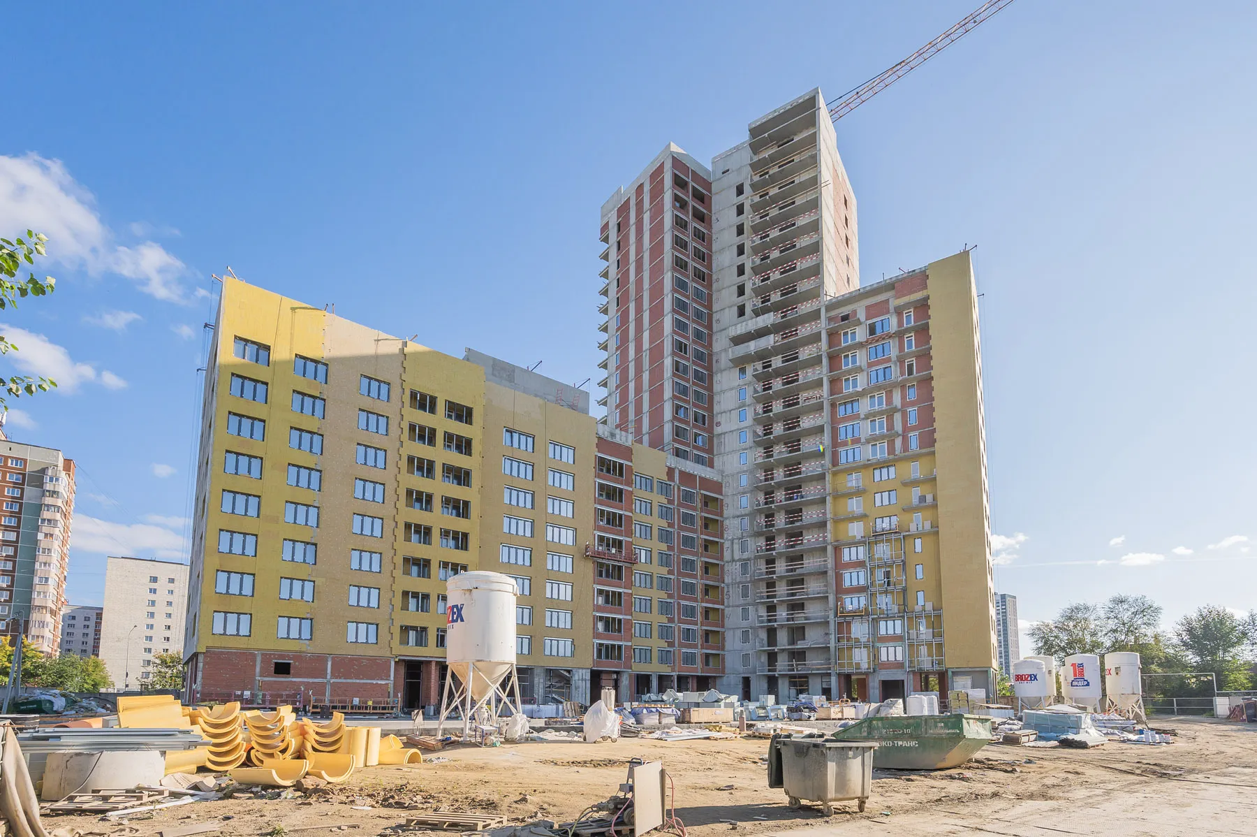 ЖК Семейный квартал Дружный ход строительства