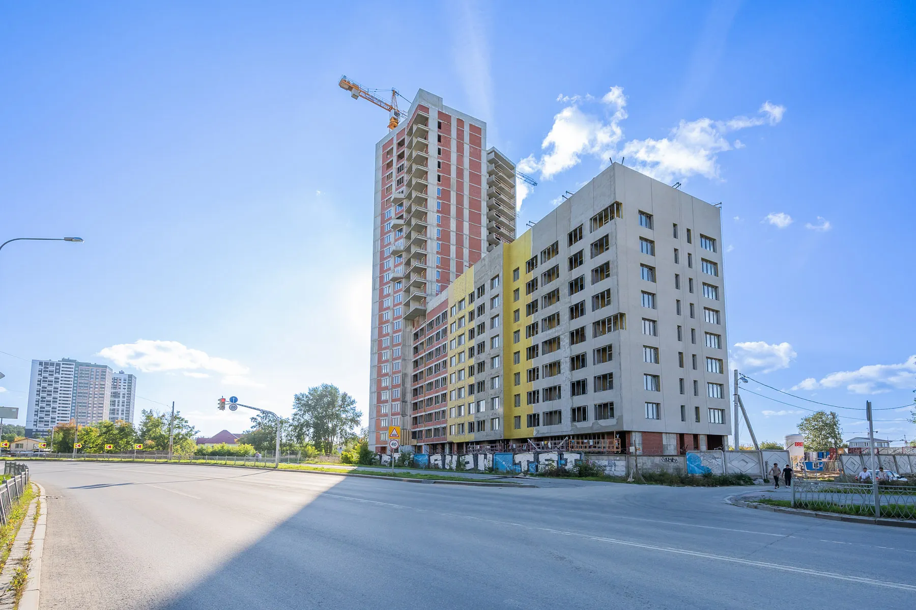 ЖК Семейный квартал Дружный ход строительства